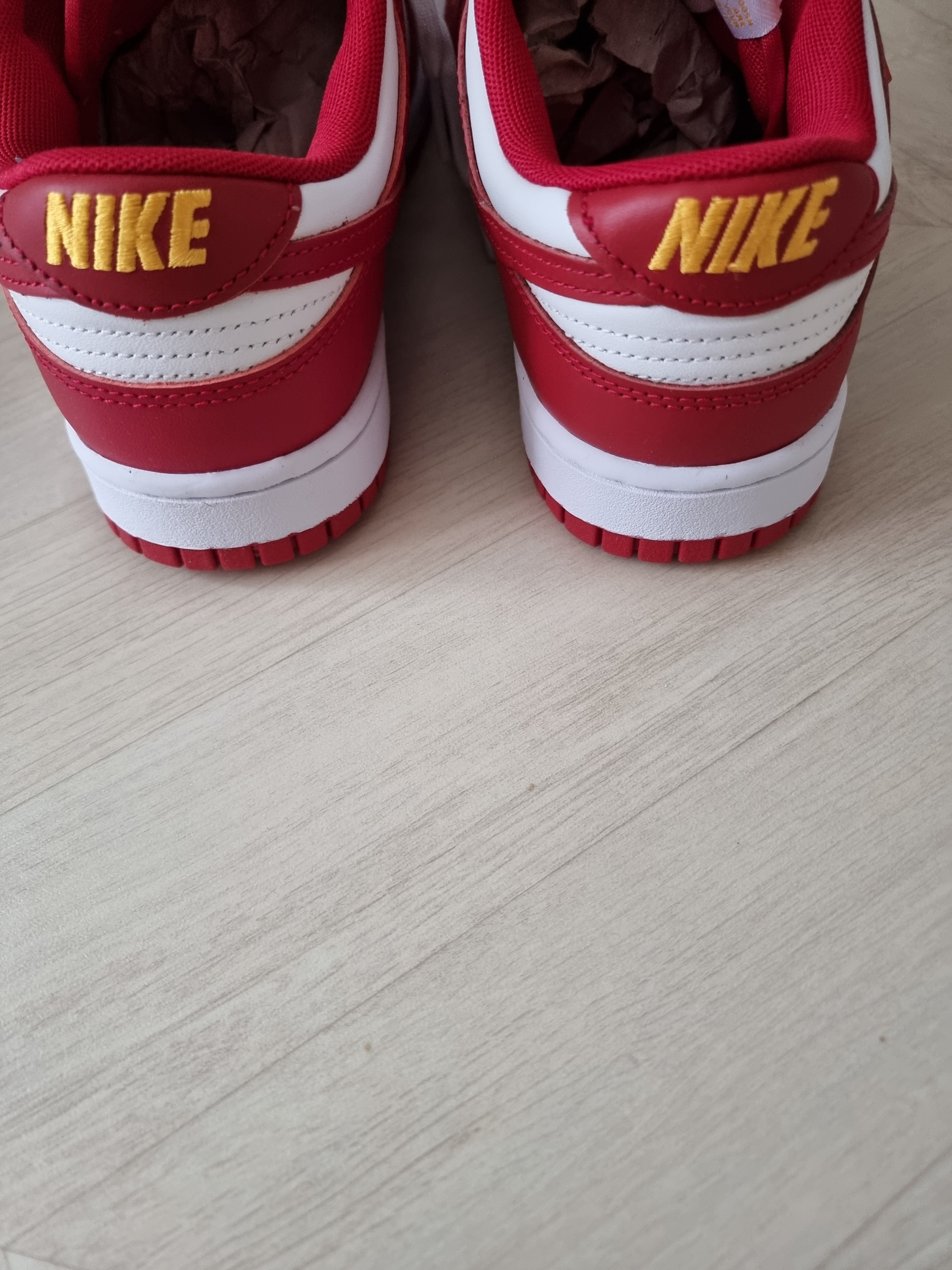 Nike Dunk Low Retro Gym Red 착용 스타일 - 4