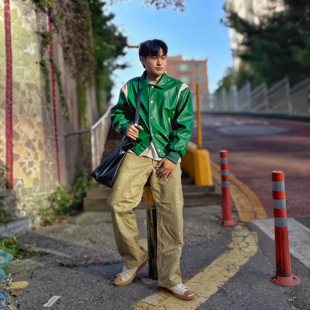 Converse x Todd Snyder Jack Purcell Ox Egret 착용 스타일