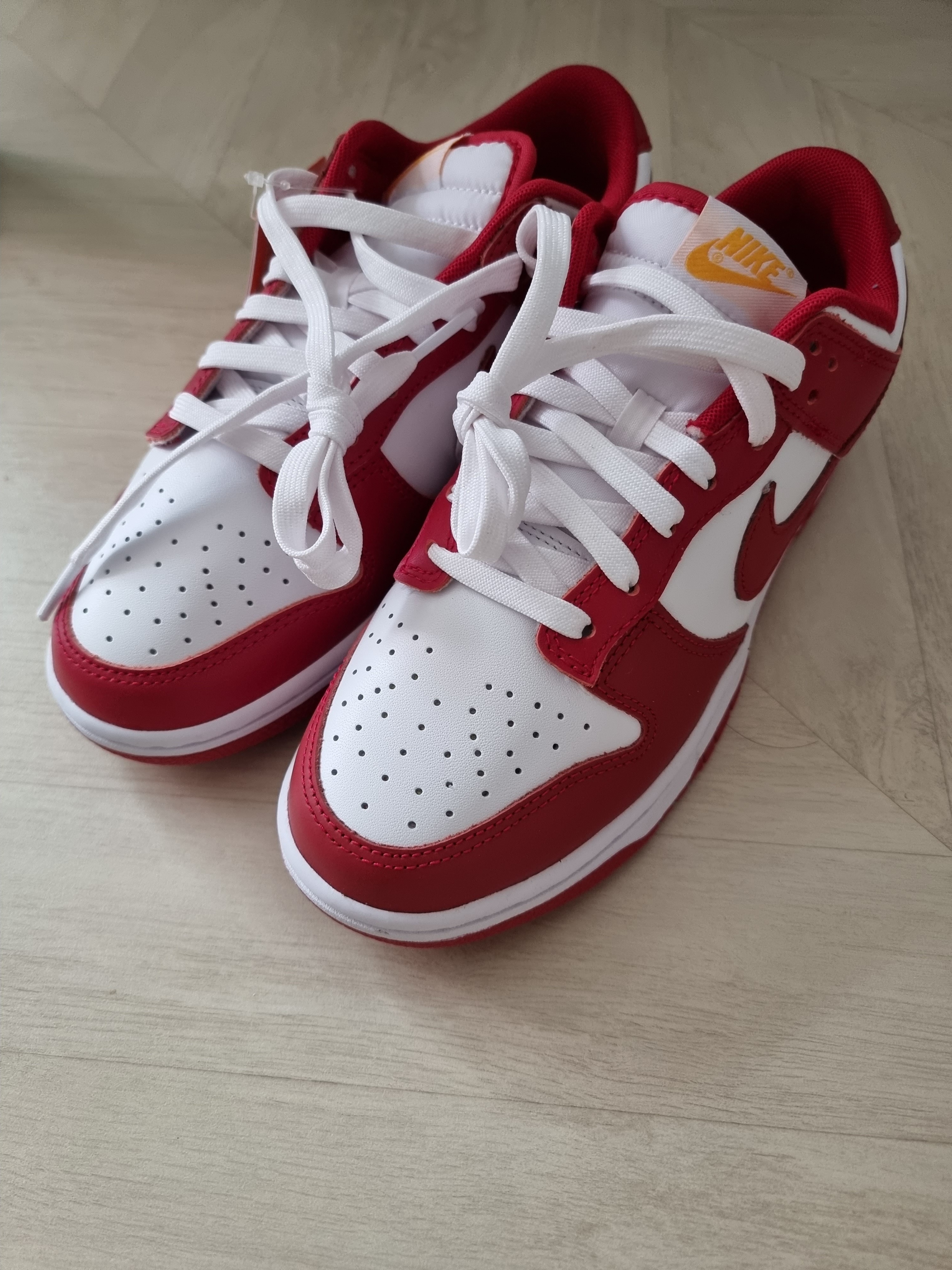 Nike Dunk Low Retro Gym Red 착용 스타일 - 2