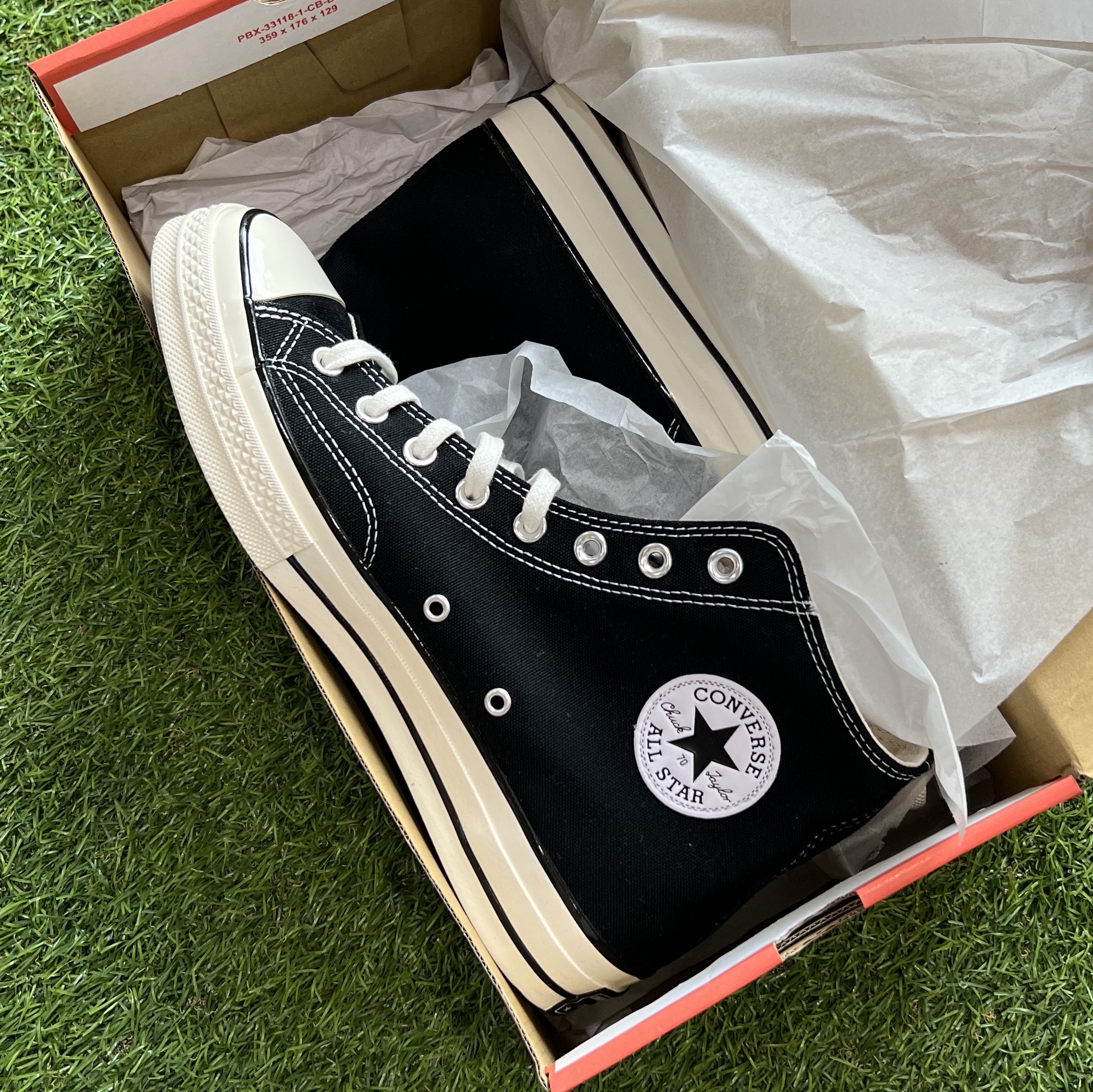 Converse Chuck 70 Hi Black 착용 스타일