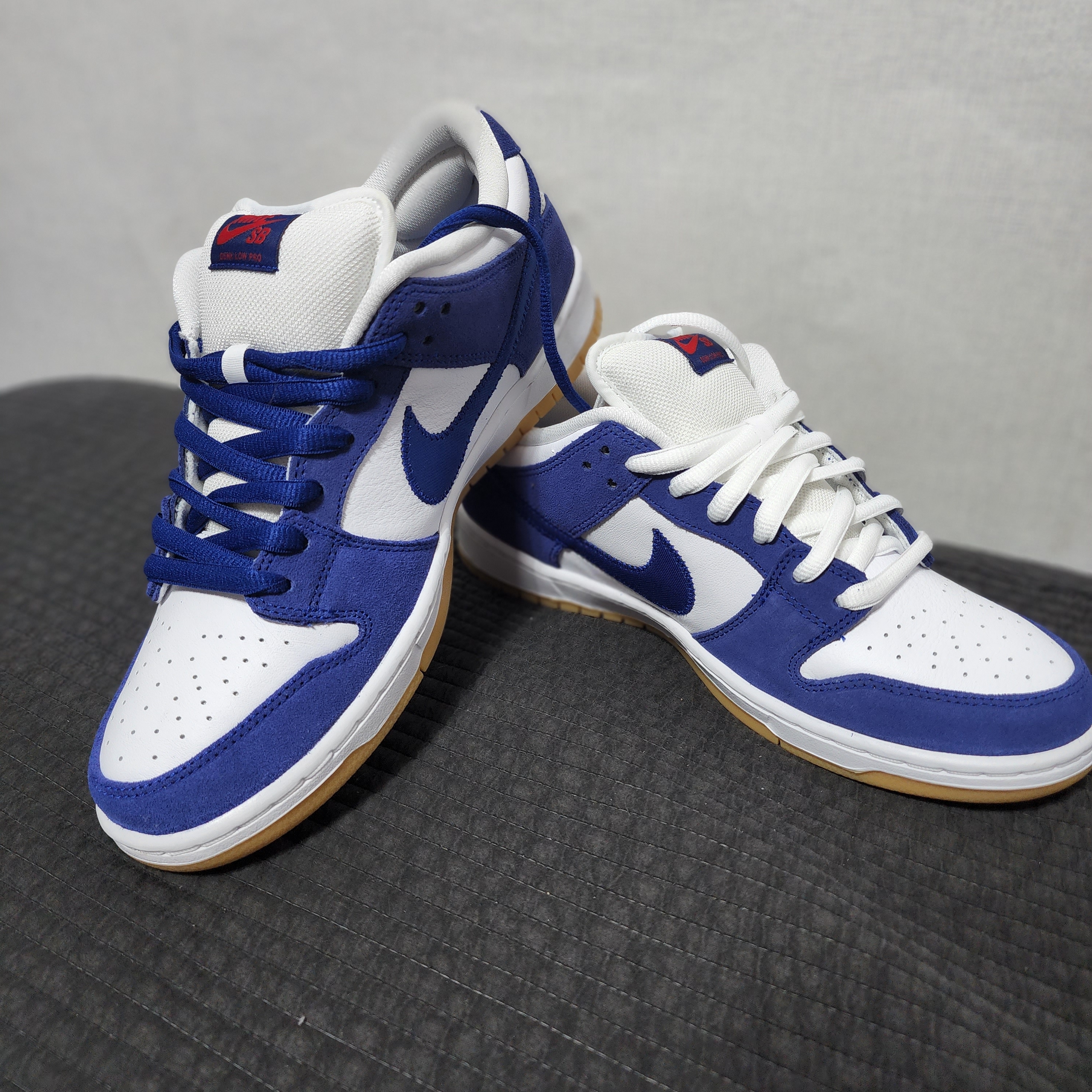 Nike SB Dunk Low Pro Premium Deep Royal Blue 착용 스타일