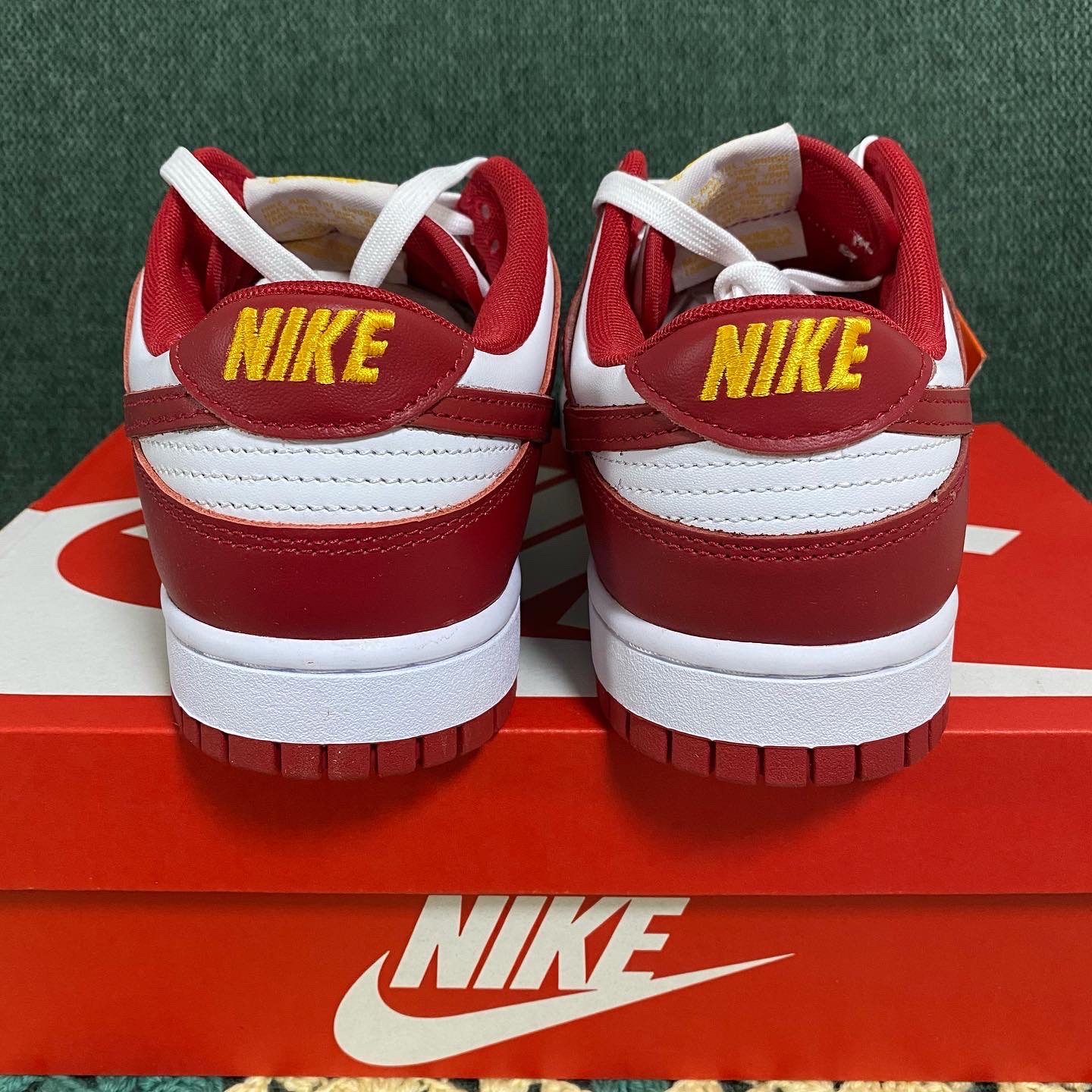 Nike Dunk Low Retro Gym Red 착용 스타일 - 4
