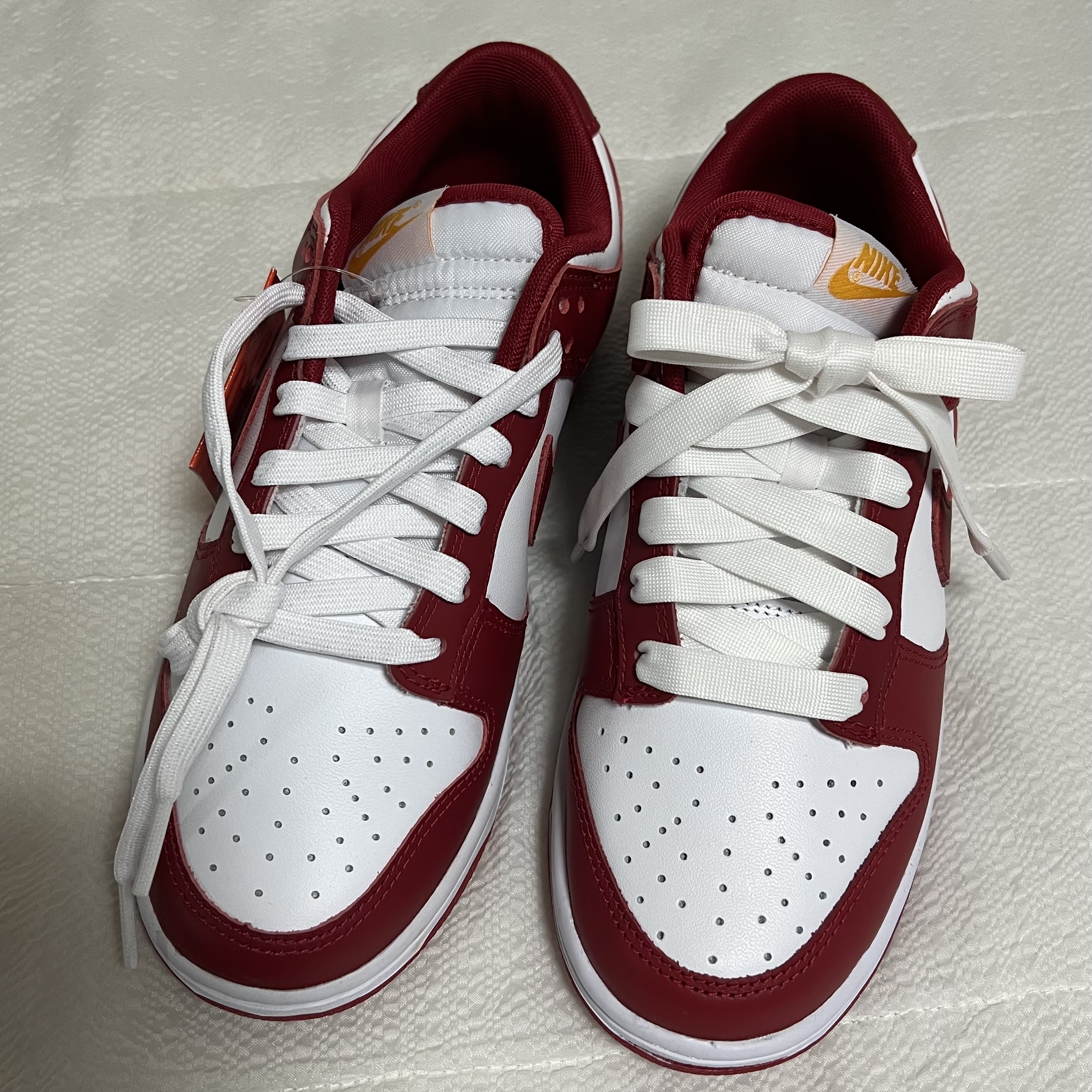 Nike Dunk Low Retro Gym Red 착용 스타일 - 2