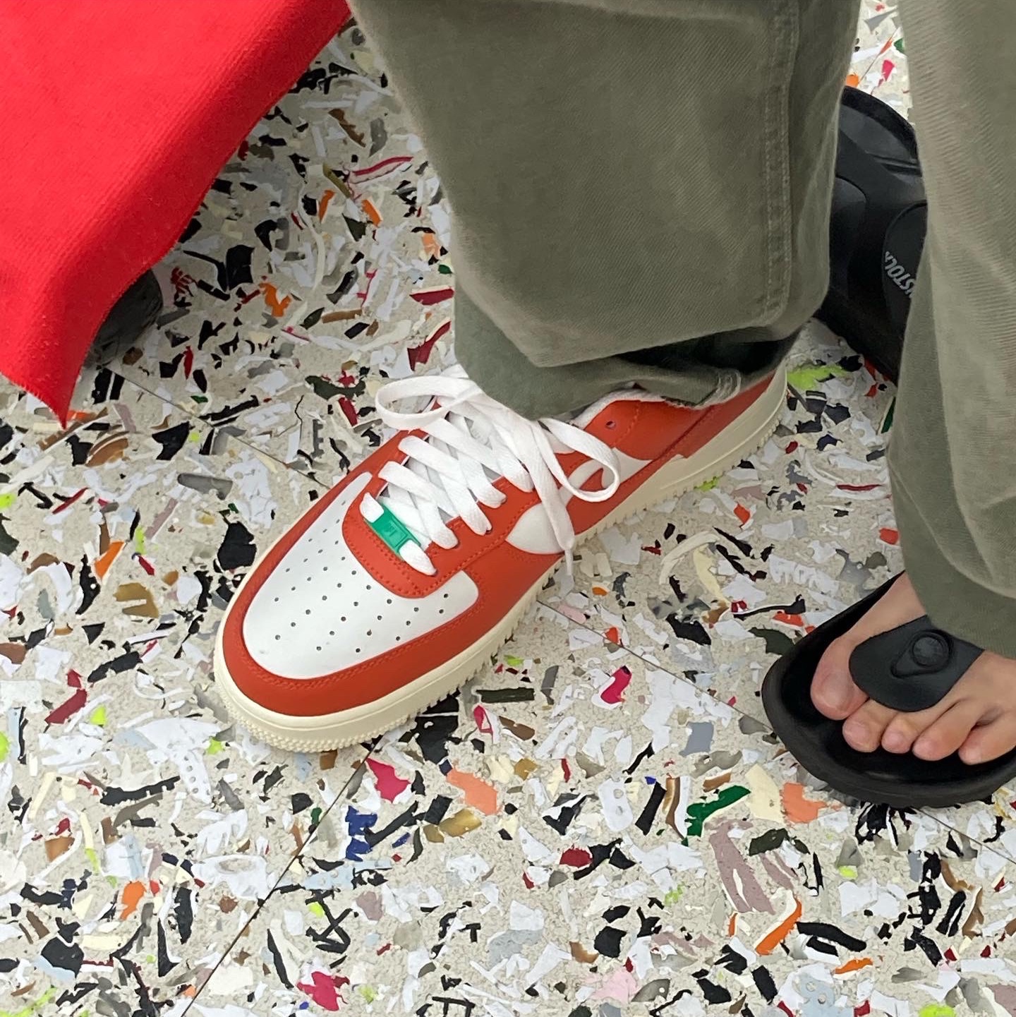 Nike Air Force 1 '07 LV8 Pojangmacha 착용 스타일 - 3