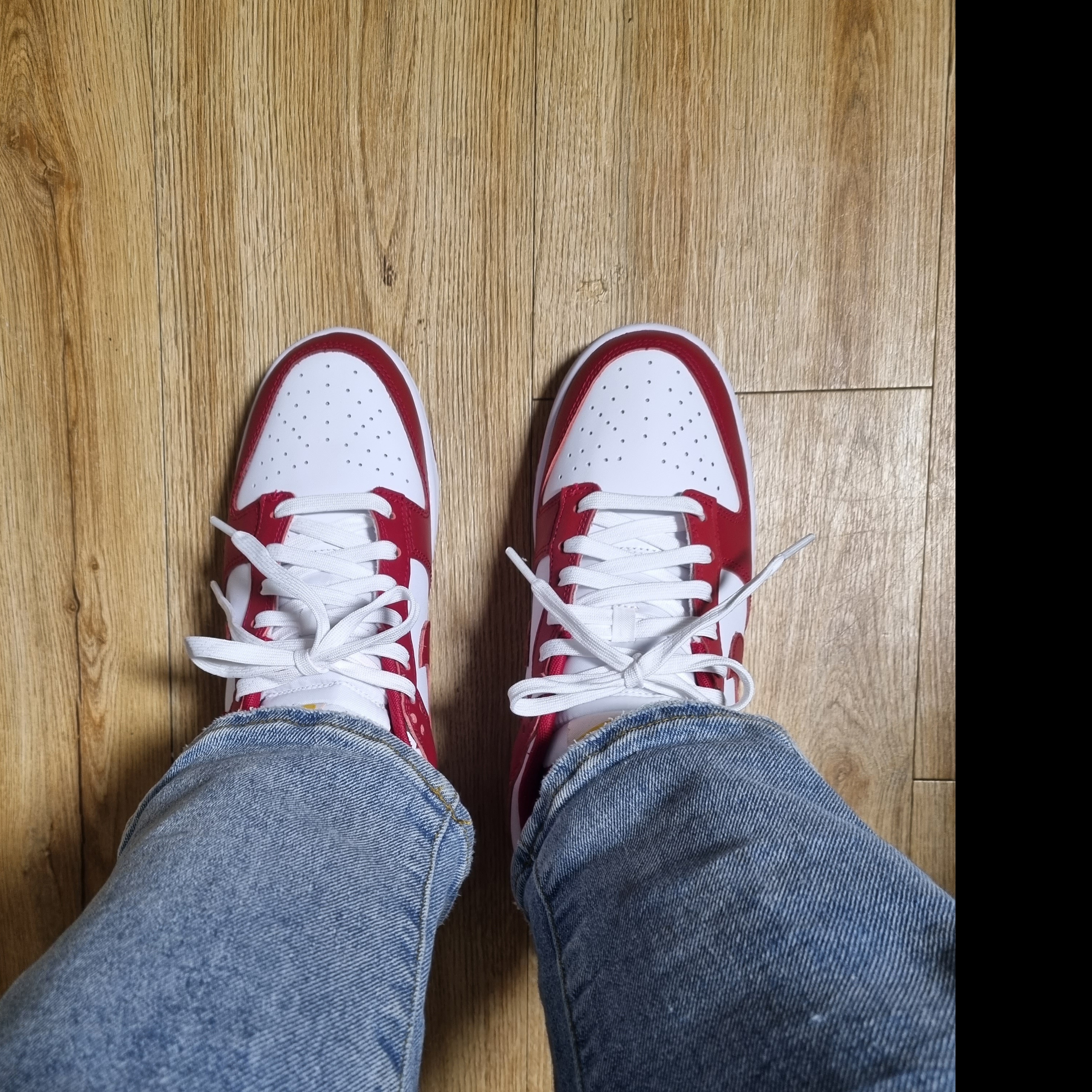 Nike Dunk Low Retro Gym Red 착용 스타일