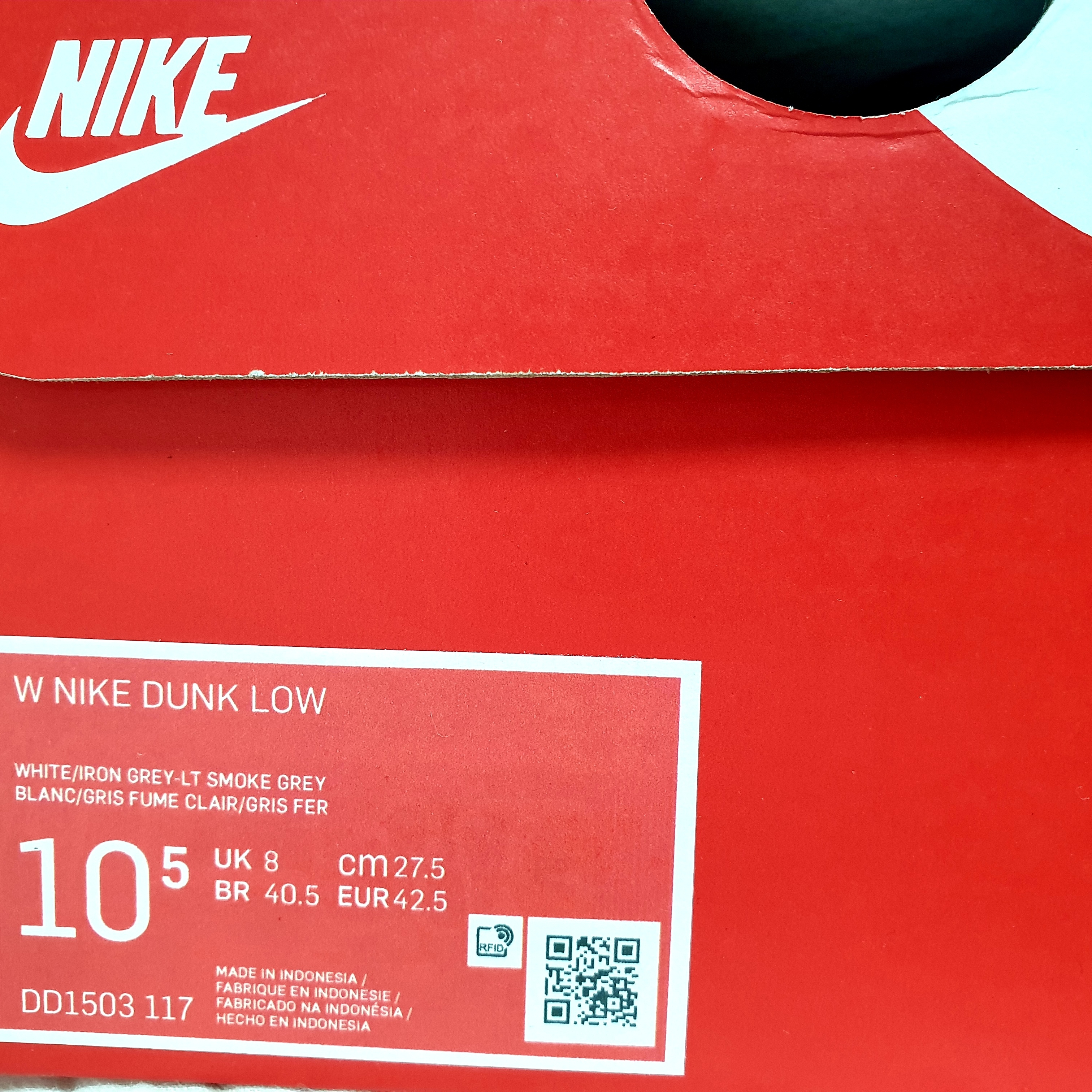 (W) Nike Dunk Low Light Smoke Grey, (W) Nike Dunk Low Coast 착용 스타일 - 2