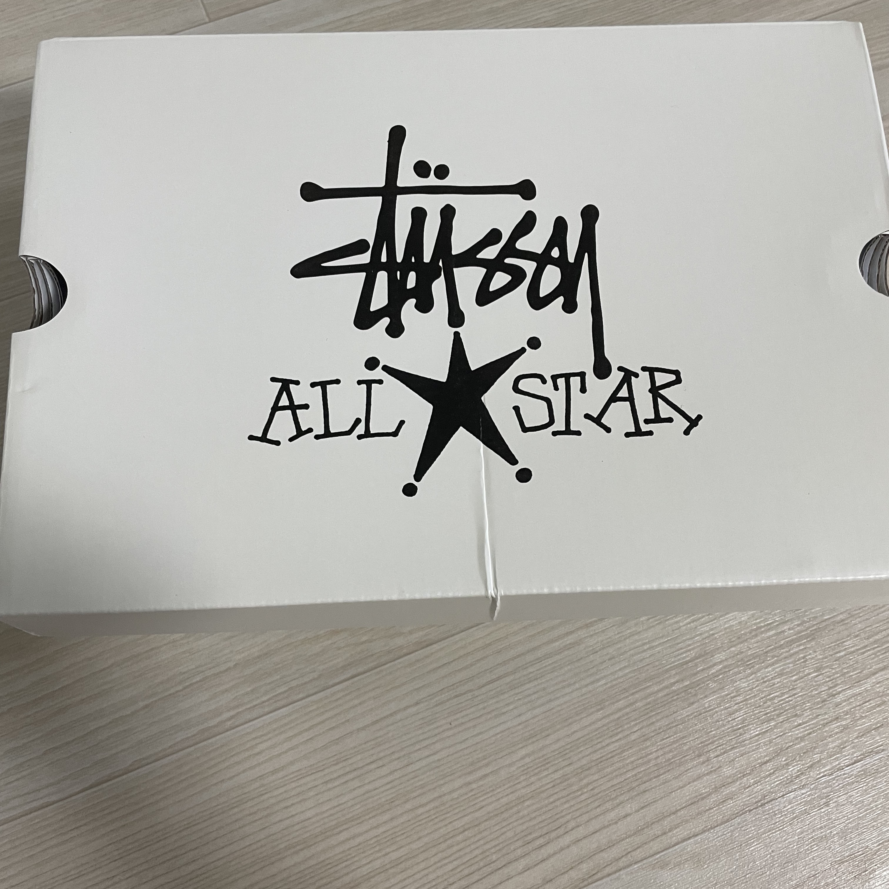 Converse x Stussy Chuck 70 High Black 착용 스타일 - 2