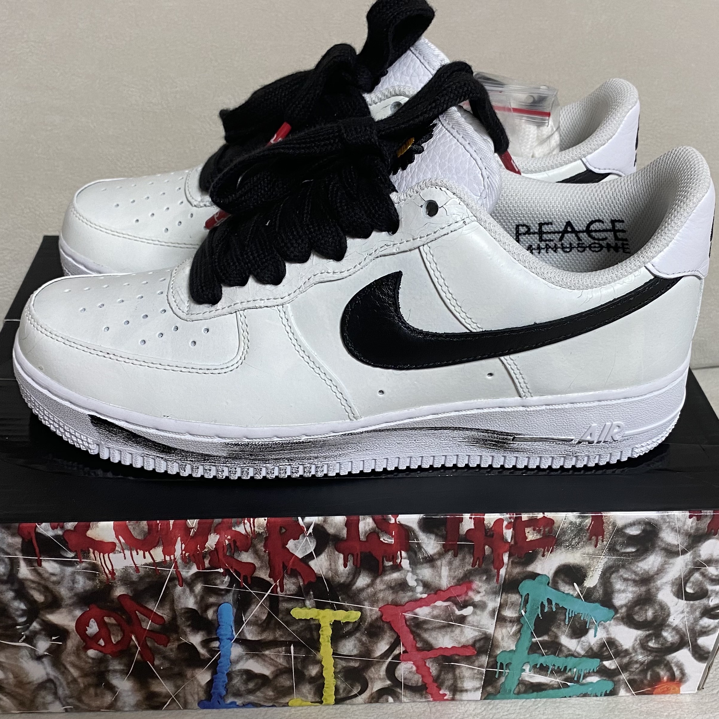 Nike x Peaceminusone Air Force 1 Low Para-Noise 2.0 착용 스타일 - 2