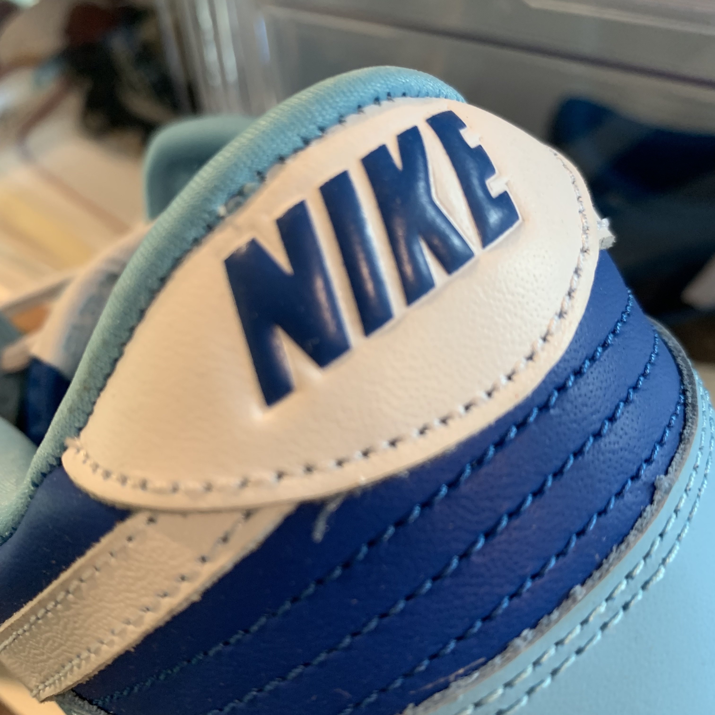 Nike Dunk Low Retro QS Argon 착용 스타일 - 4