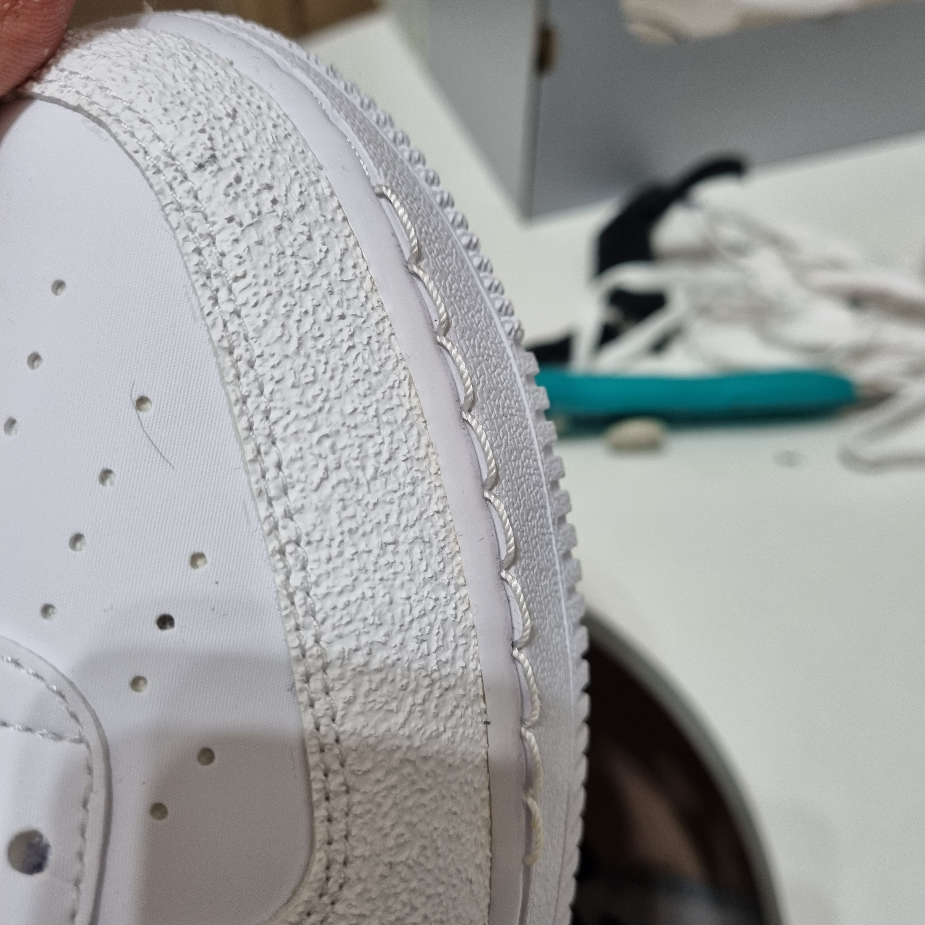Nike Air Force 1 NDSTRKT White 착용 스타일 - 3