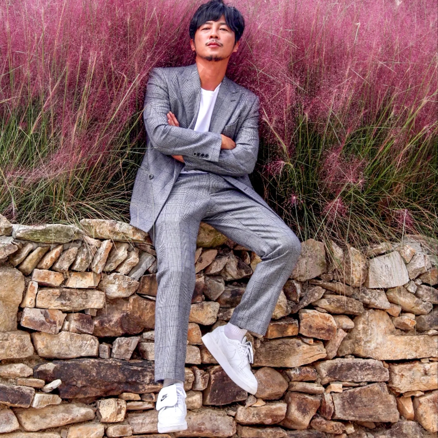 Nike x Peaceminusone Kwondo1 White 착용 스타일