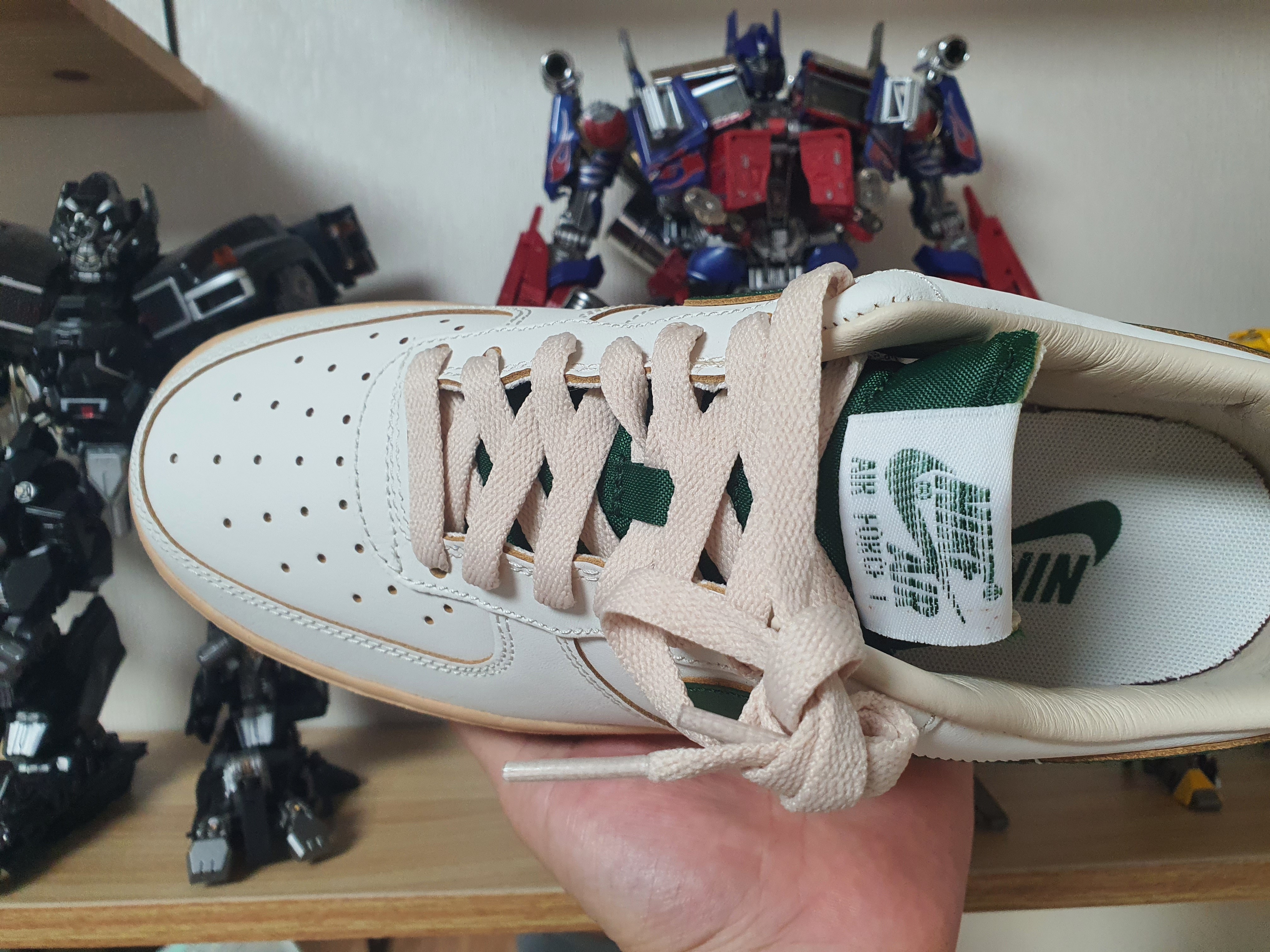(W) Nike Air Force 1 Low Gorge Green 착용 스타일 - 3