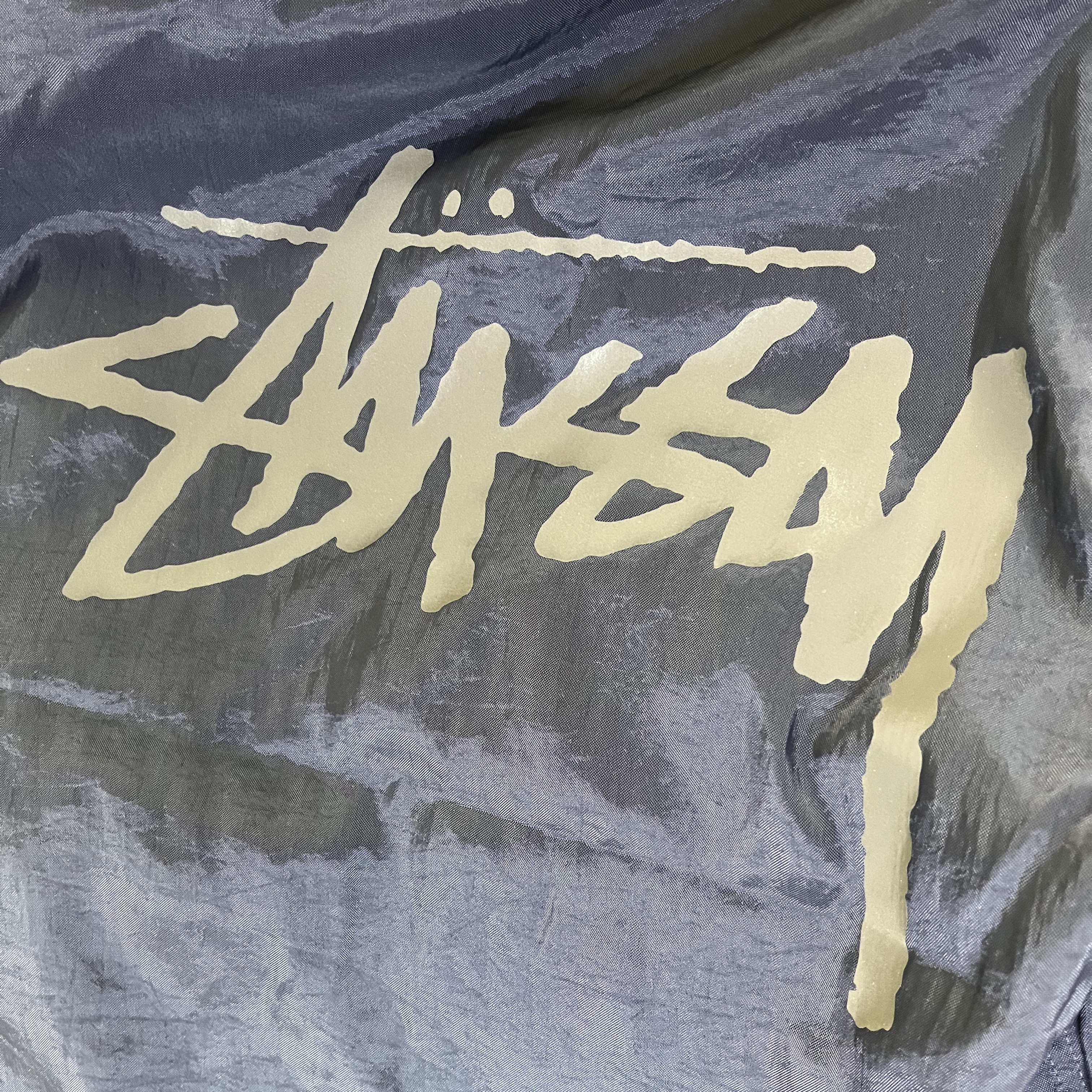 Stussy x Our Legacy Work Shop Pararescue Jacket Dark Blue Panama Tech 착용 스타일