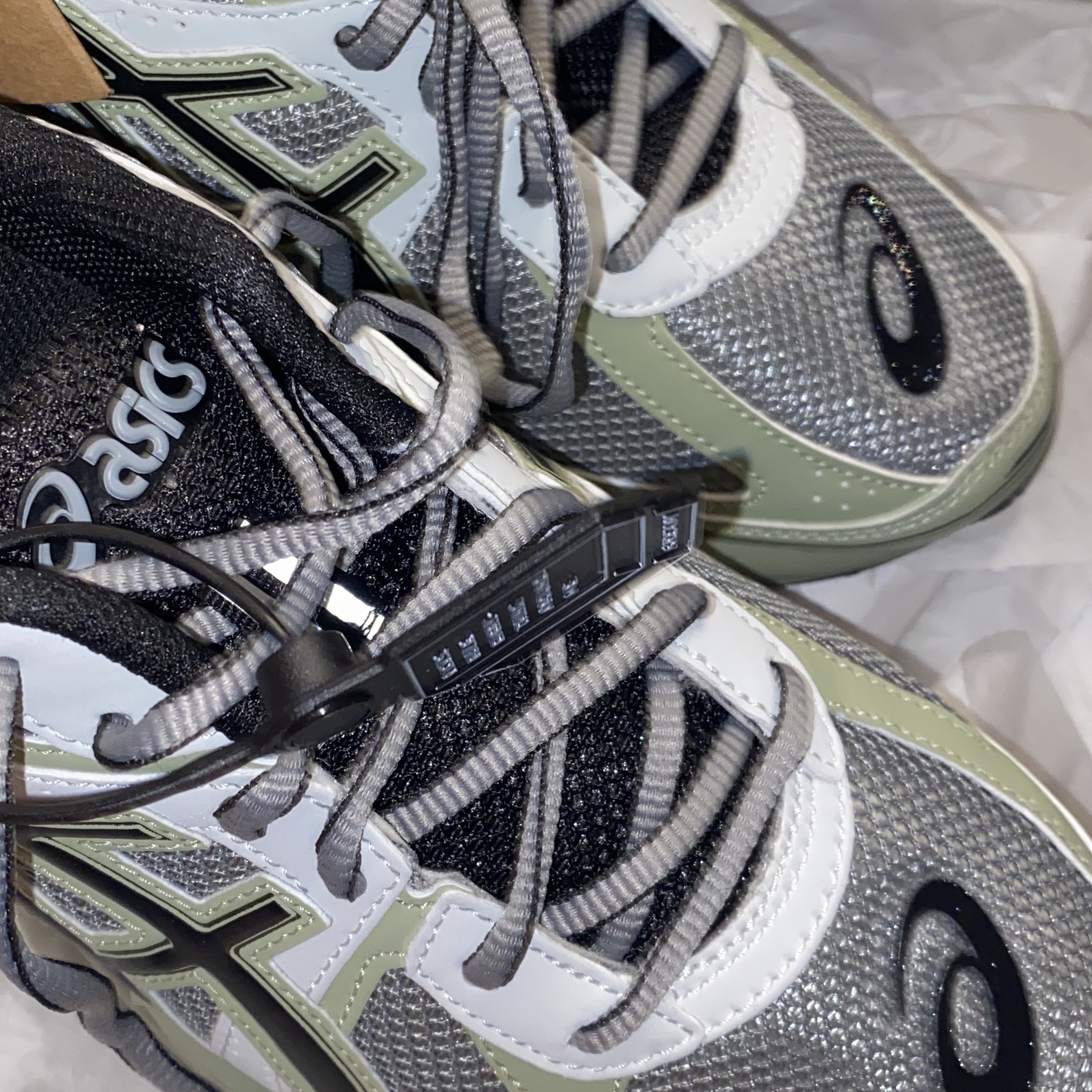 Asics Jog 100 S Sheet Rock - 2E Wide 착용 스타일