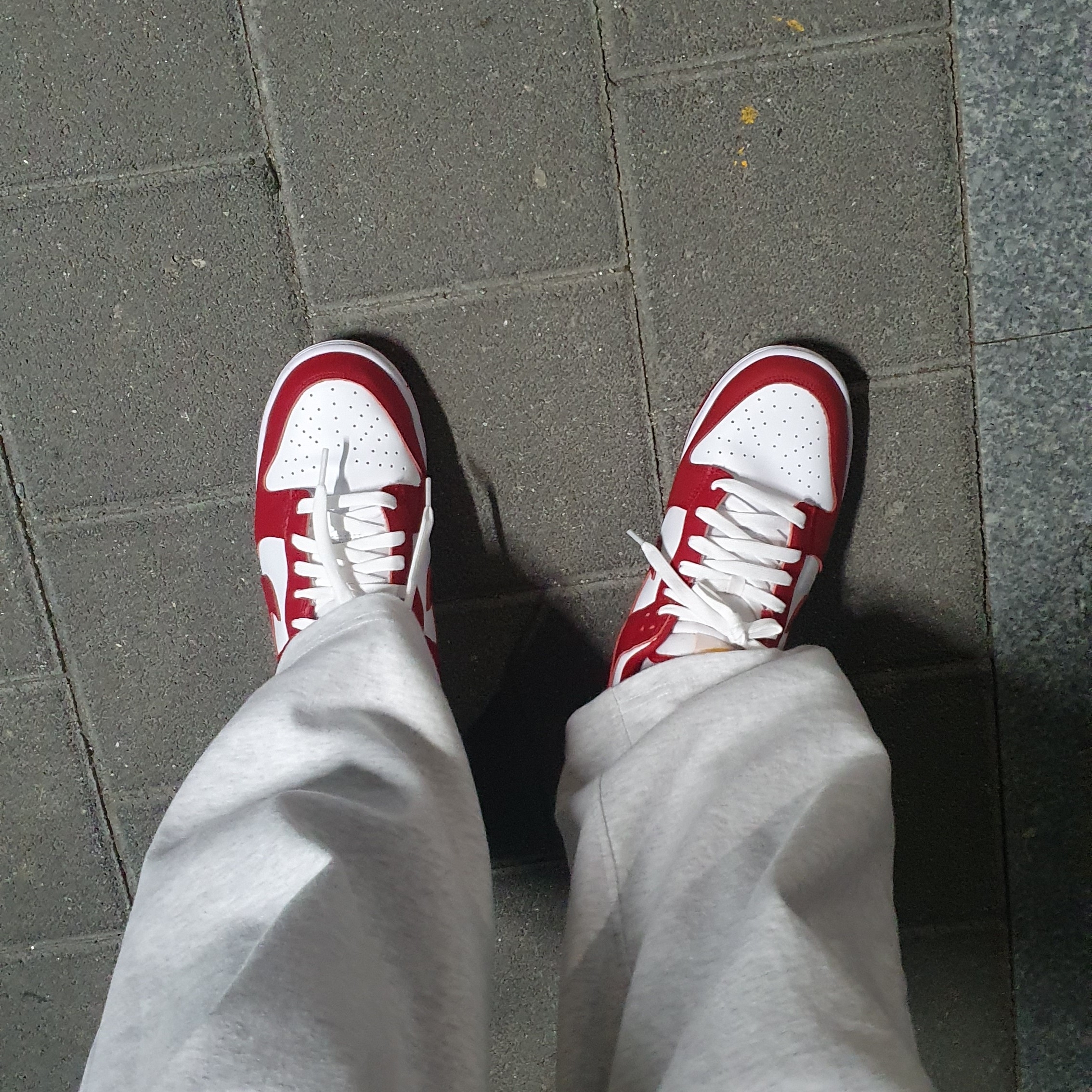 Nike Dunk Low Retro Gym Red 착용 스타일