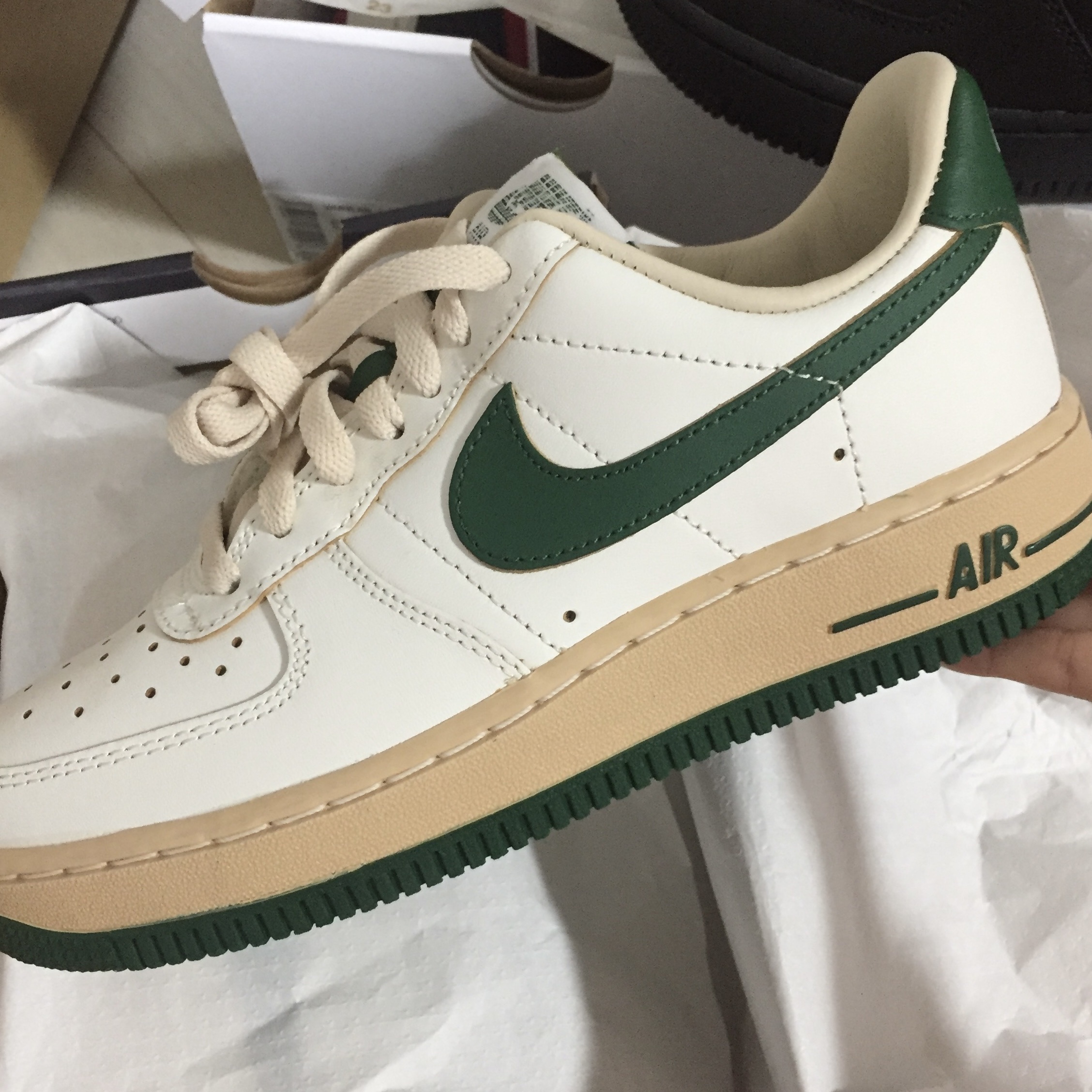 (W) Nike Air Force 1 Low Gorge Green 착용 스타일
