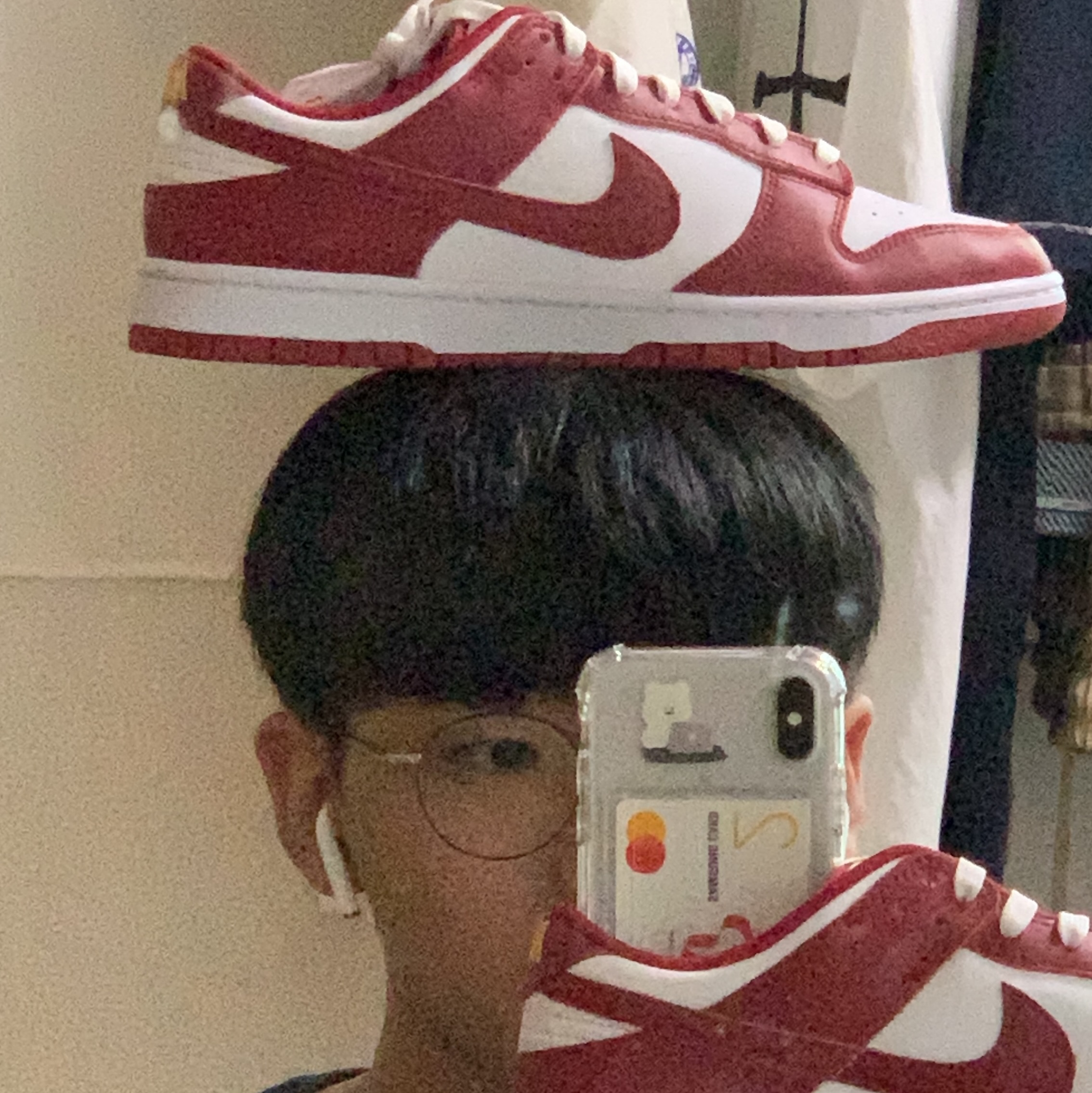 Nike Dunk Low Retro Gym Red 착용 스타일