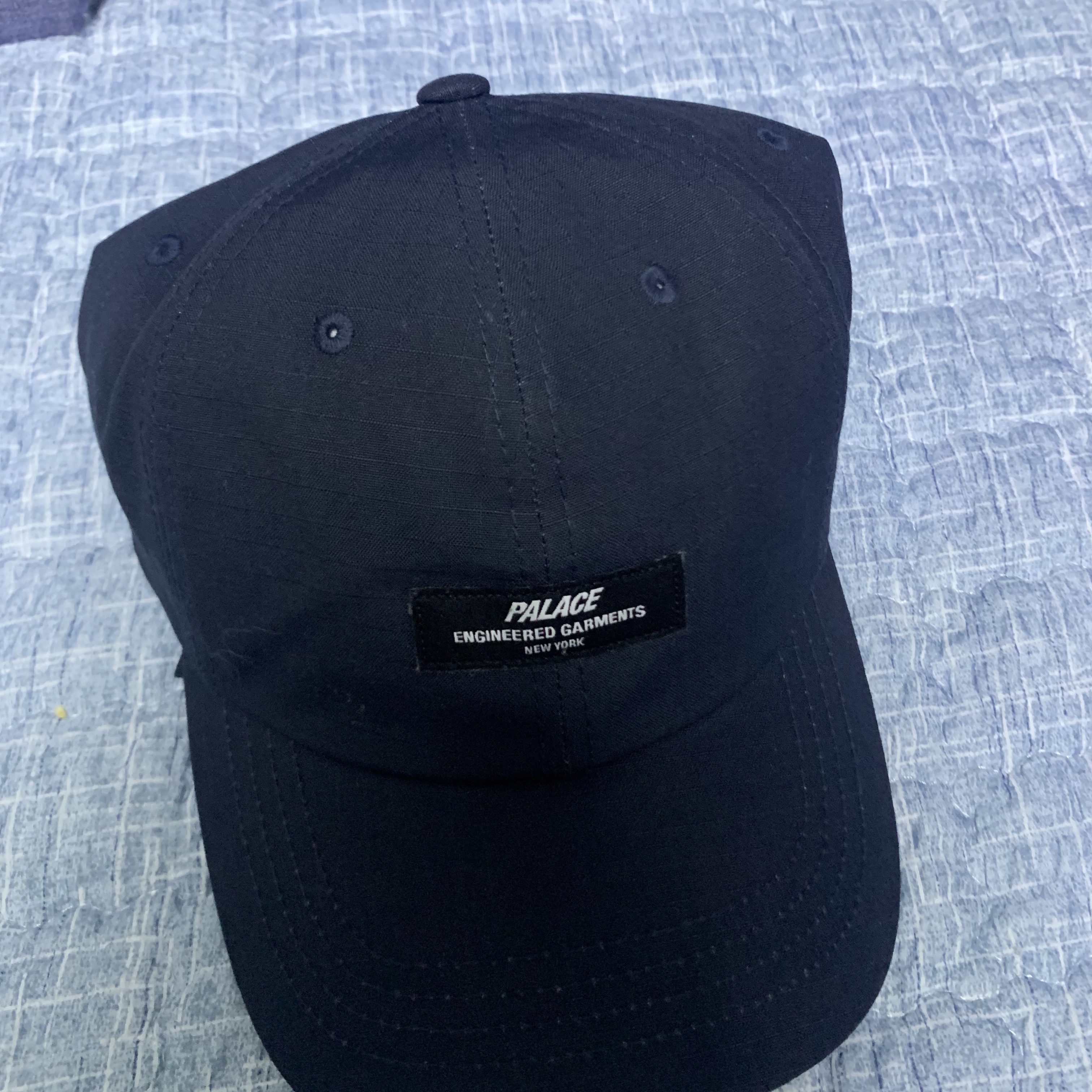 Palace x Engineered Garments 6-Panel Anthracite - 22FW 착용 스타일