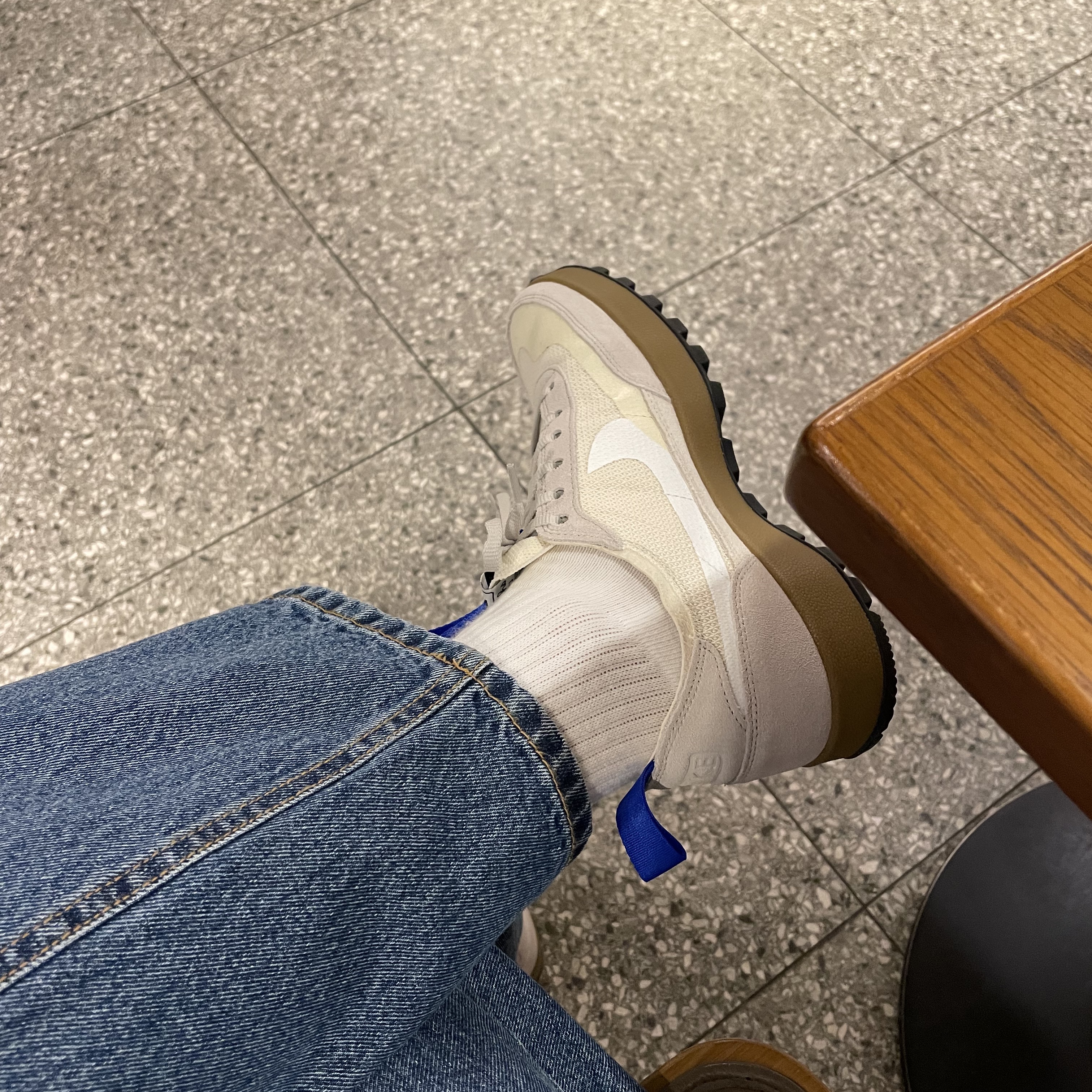 Nike x Tom Sachs General Purpose Shoe Light Cream 착용 스타일 - 1