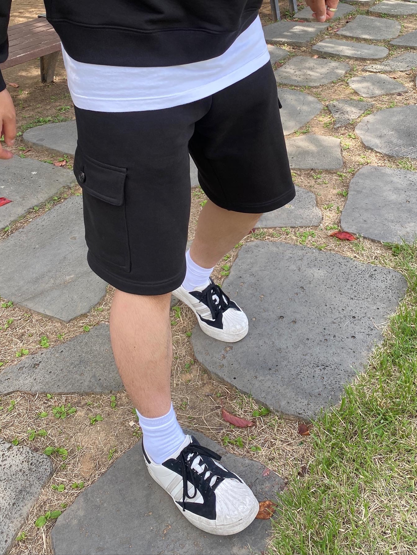 Y-3 Yohji Star White 착용 스타일 - 2
