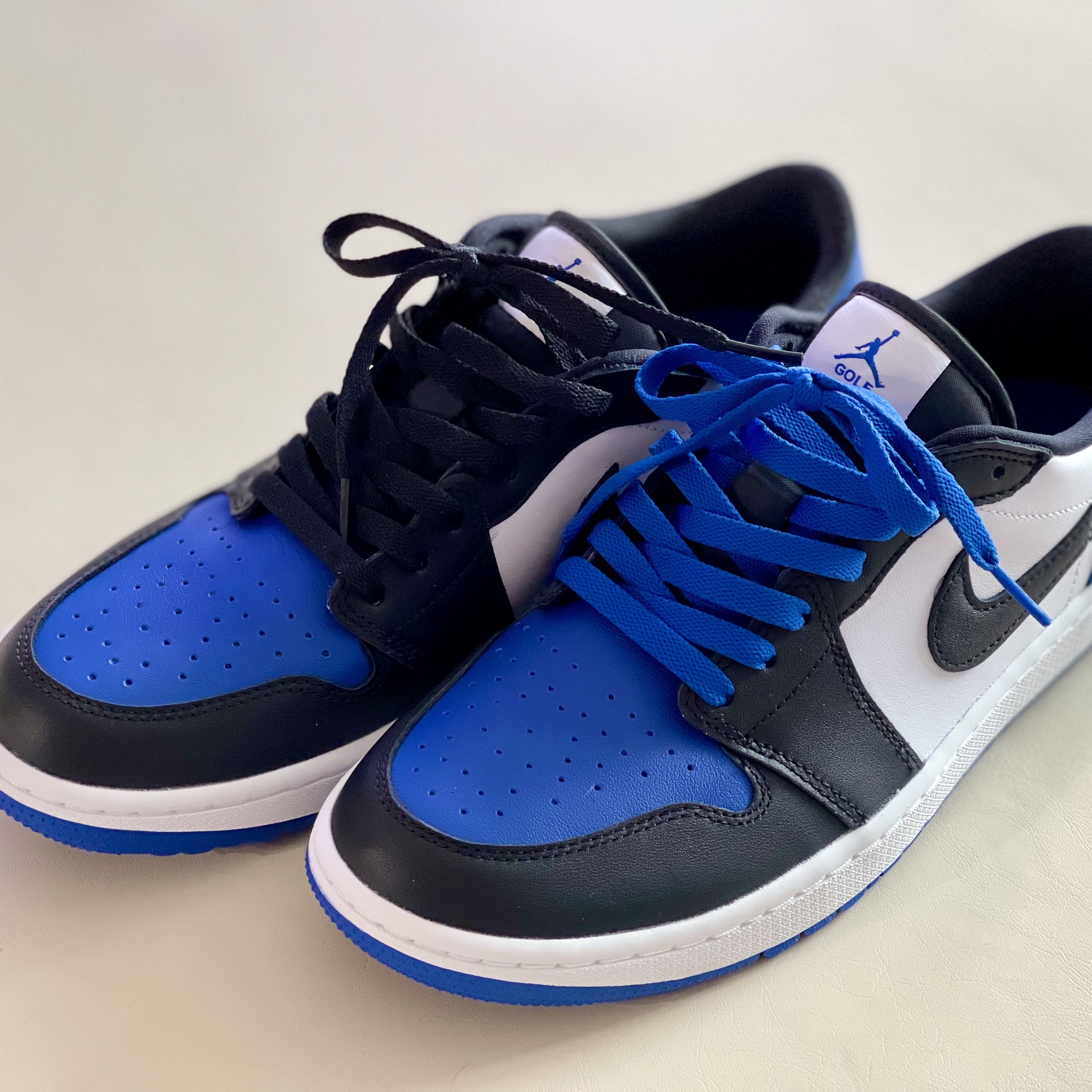 Jordan 1 Low Golf Sport Royal 착용 스타일 - 2