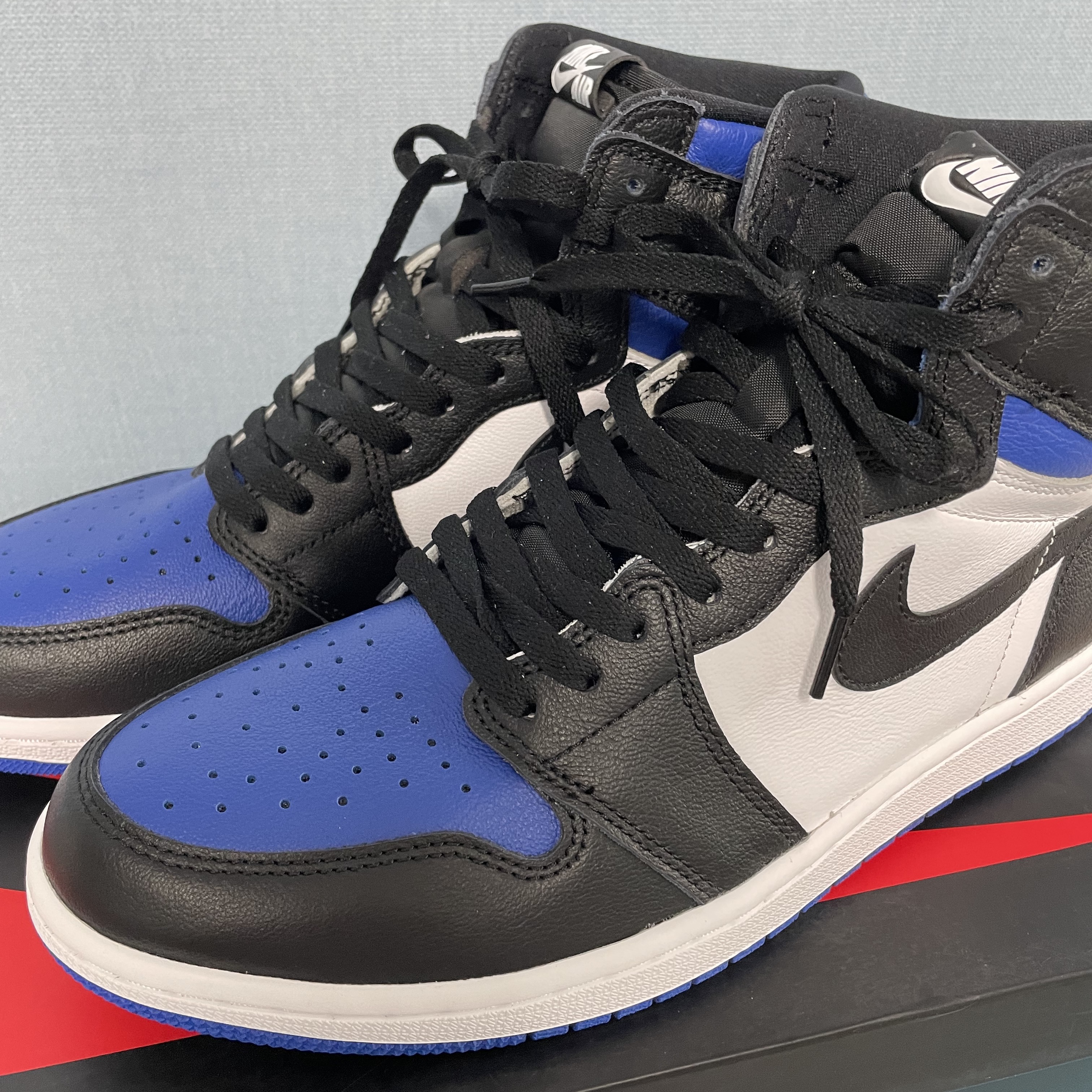 Jordan 1 Retro High OG Royal Toe 착용 스타일