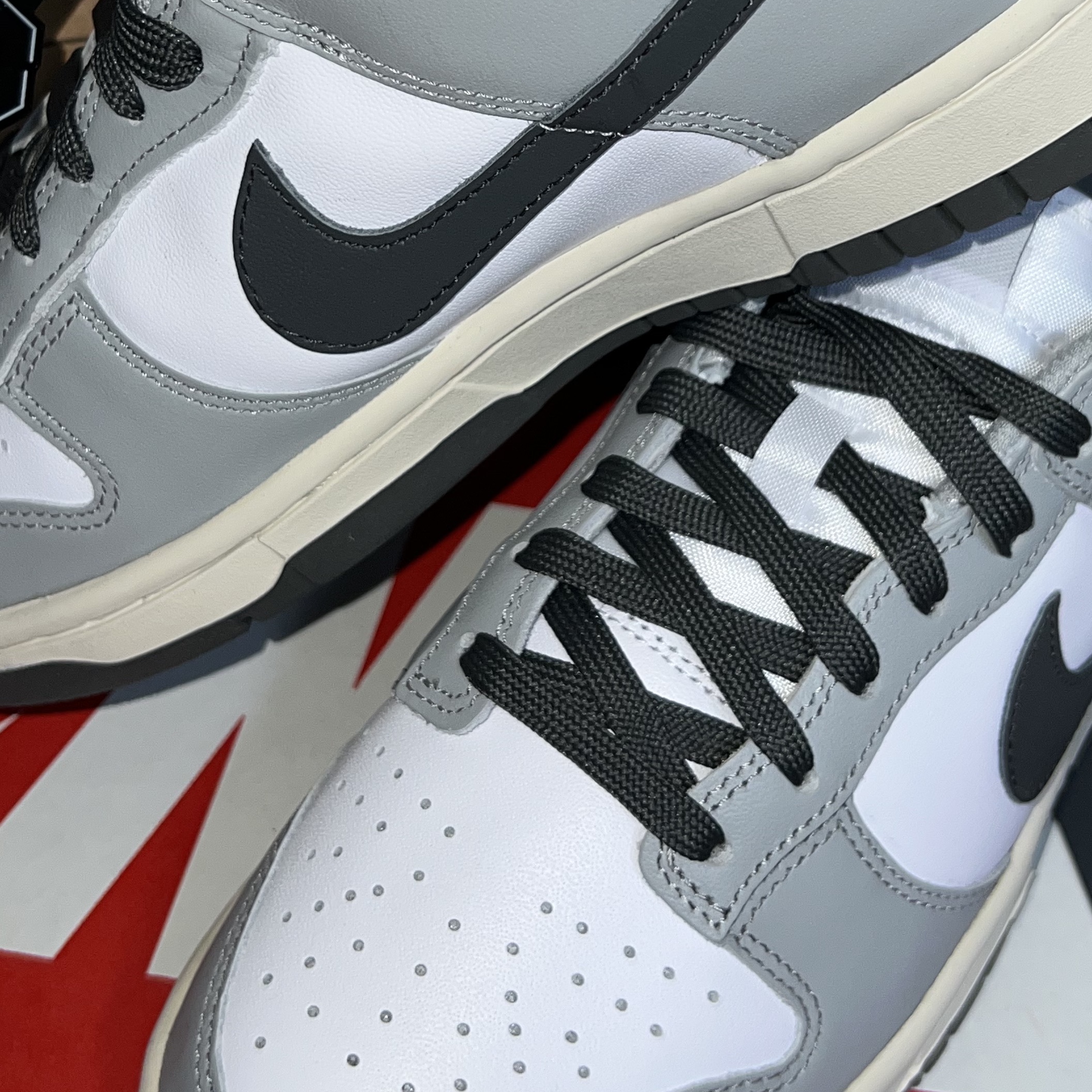 (W) Nike Dunk Low Light Smoke Grey 착용 스타일