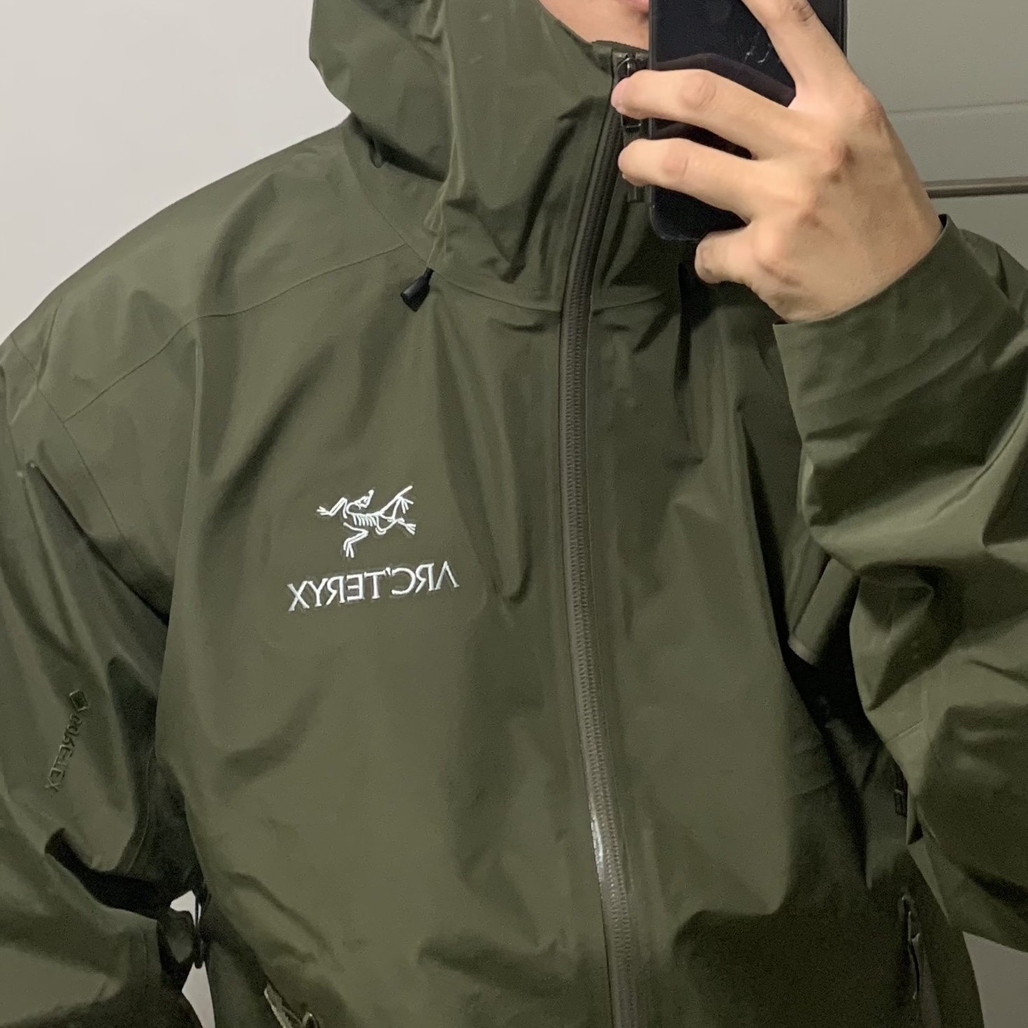 Arc'teryx Beta LT Jacket Tatsu 착용 스타일