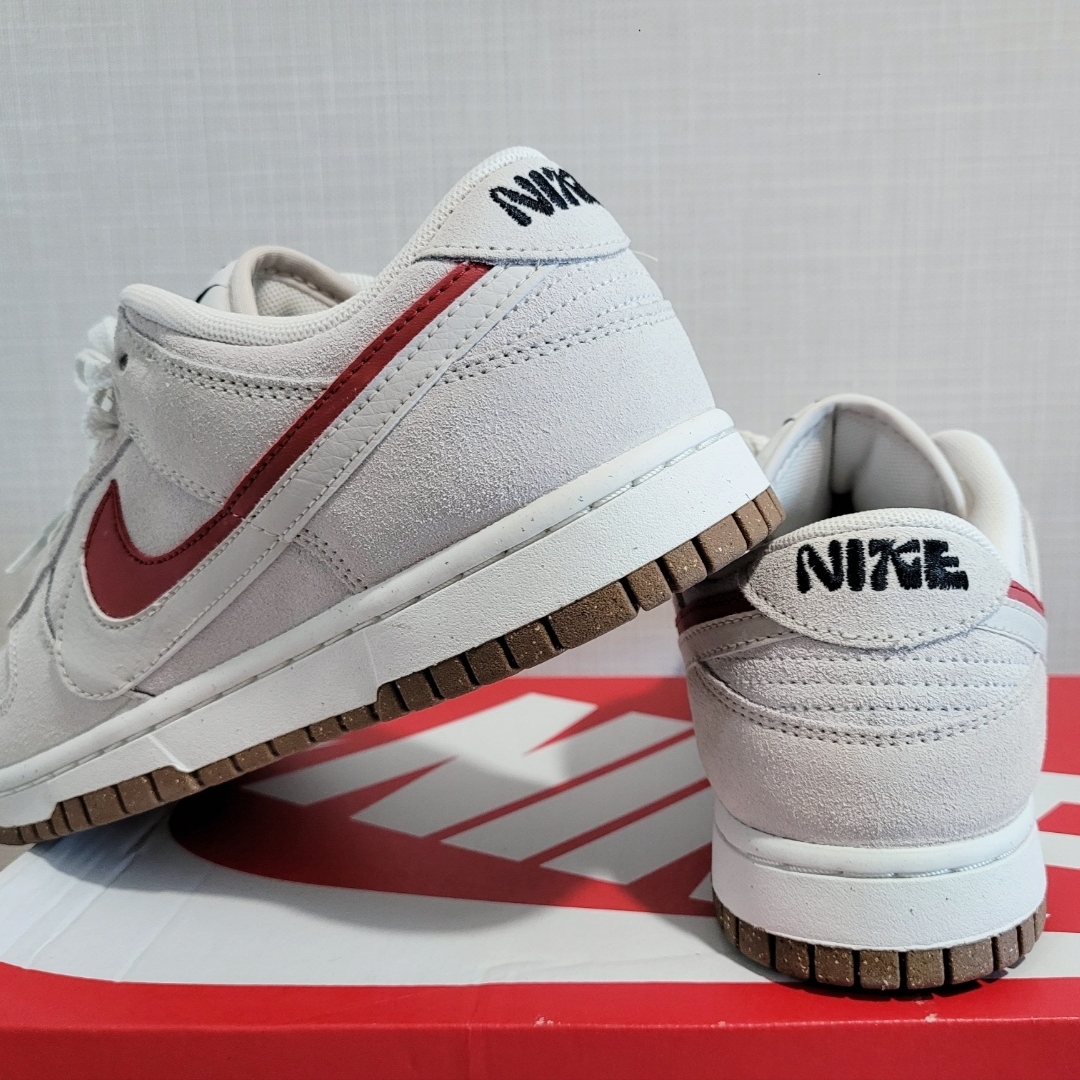 (W) Nike Dunk Low SE 85 Cinnabar 착용 스타일 - 4