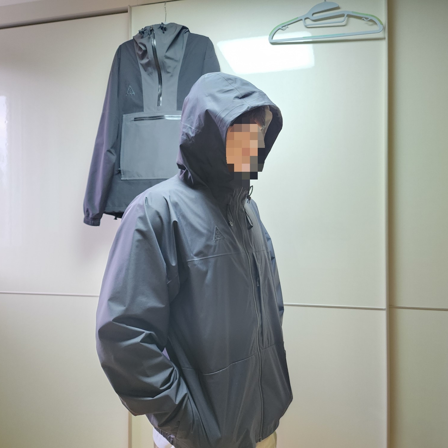 Nike ACG 2.5L Packable Jacket Black - US/EU 착용 스타일 - 2