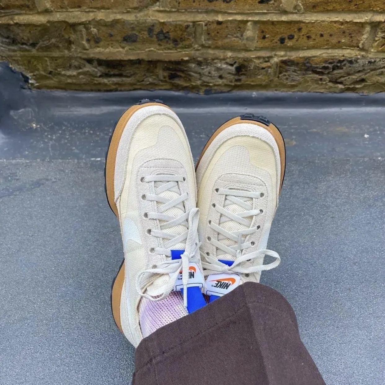 Nike x Tom Sachs General Purpose Shoe Light Cream 착용 스타일 - 1