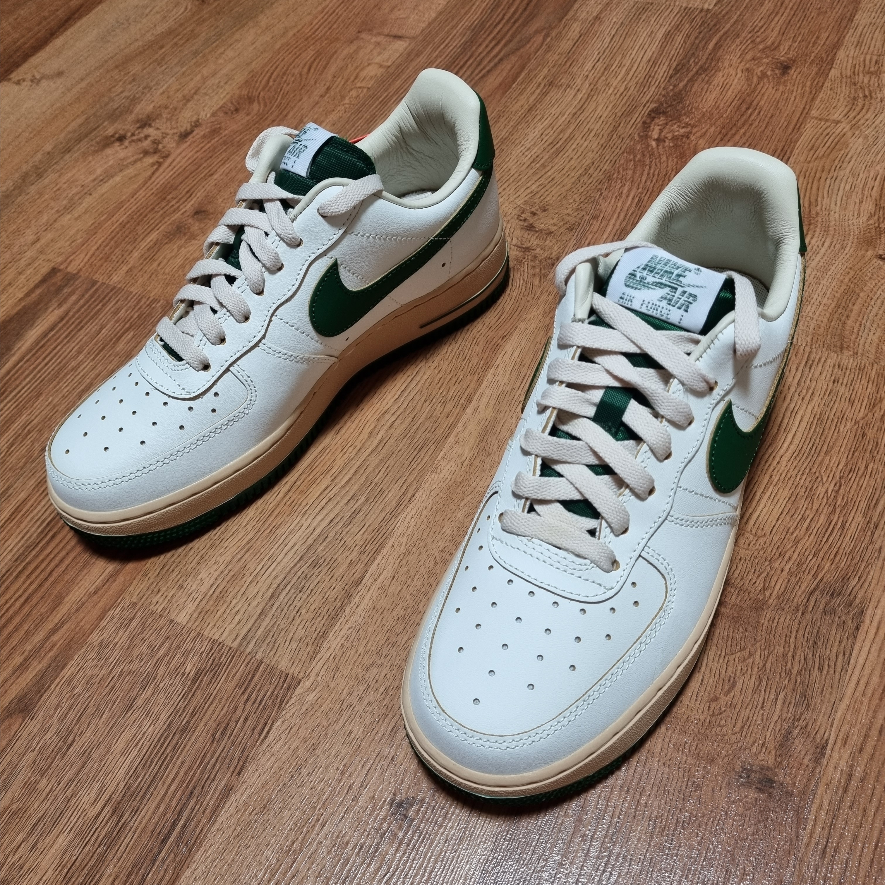 (W) Nike Air Force 1 Low Gorge Green 착용 스타일 - 2