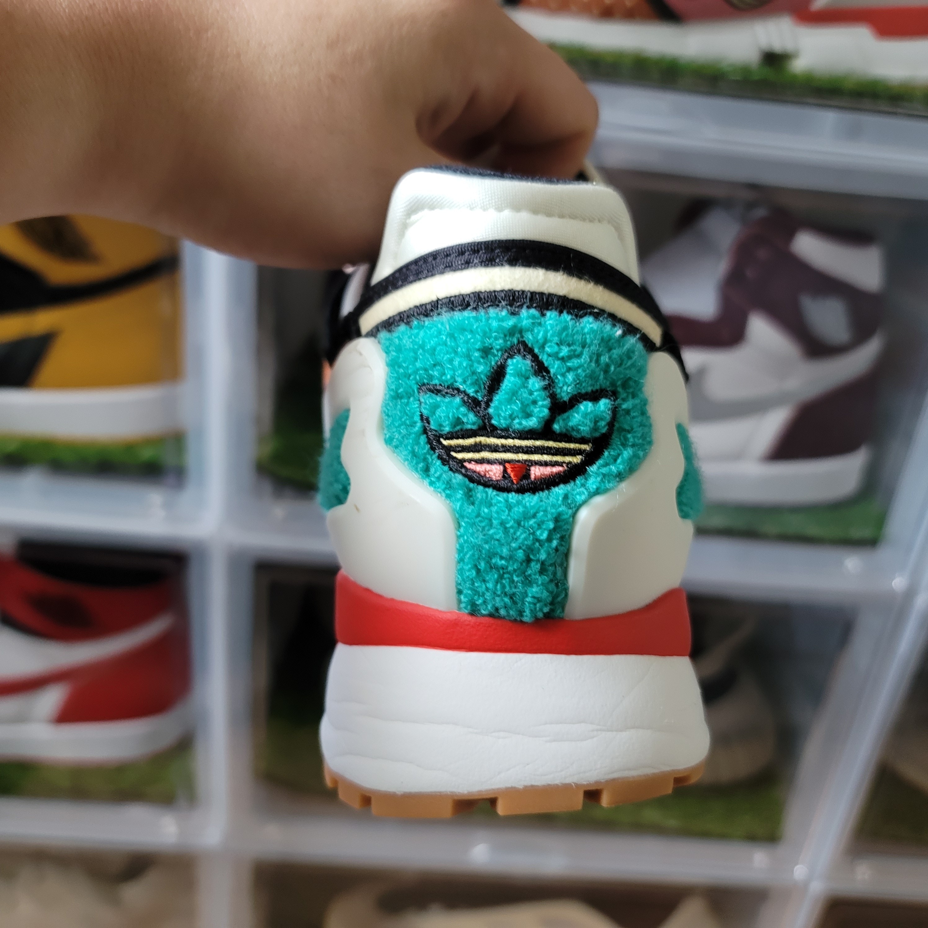 Adidas ZX 10000 Krusty Burger 착용 스타일 - 2