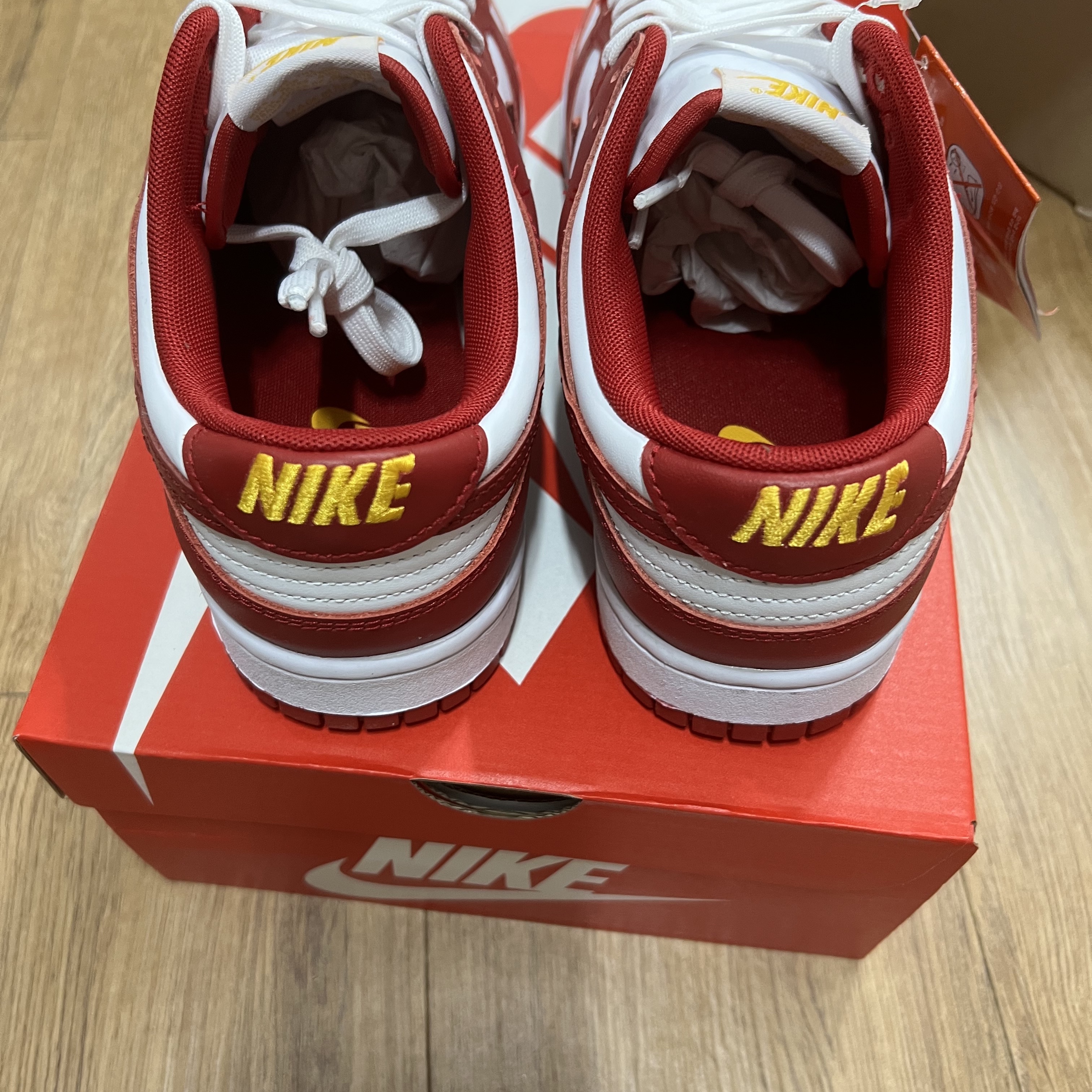Nike Dunk Low Retro Gym Red 착용 스타일 - 4