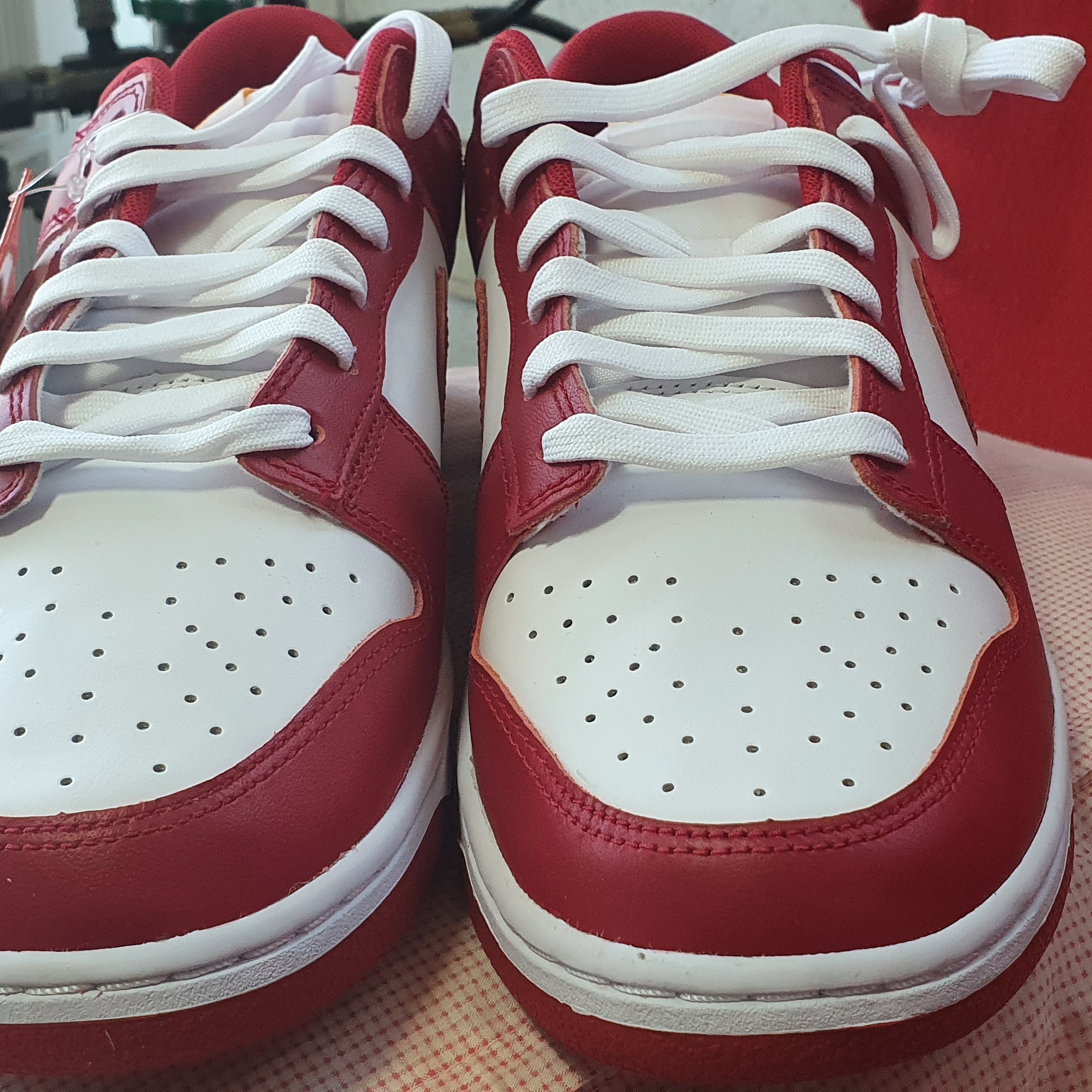 Nike Dunk Low Retro Gym Red 착용 스타일