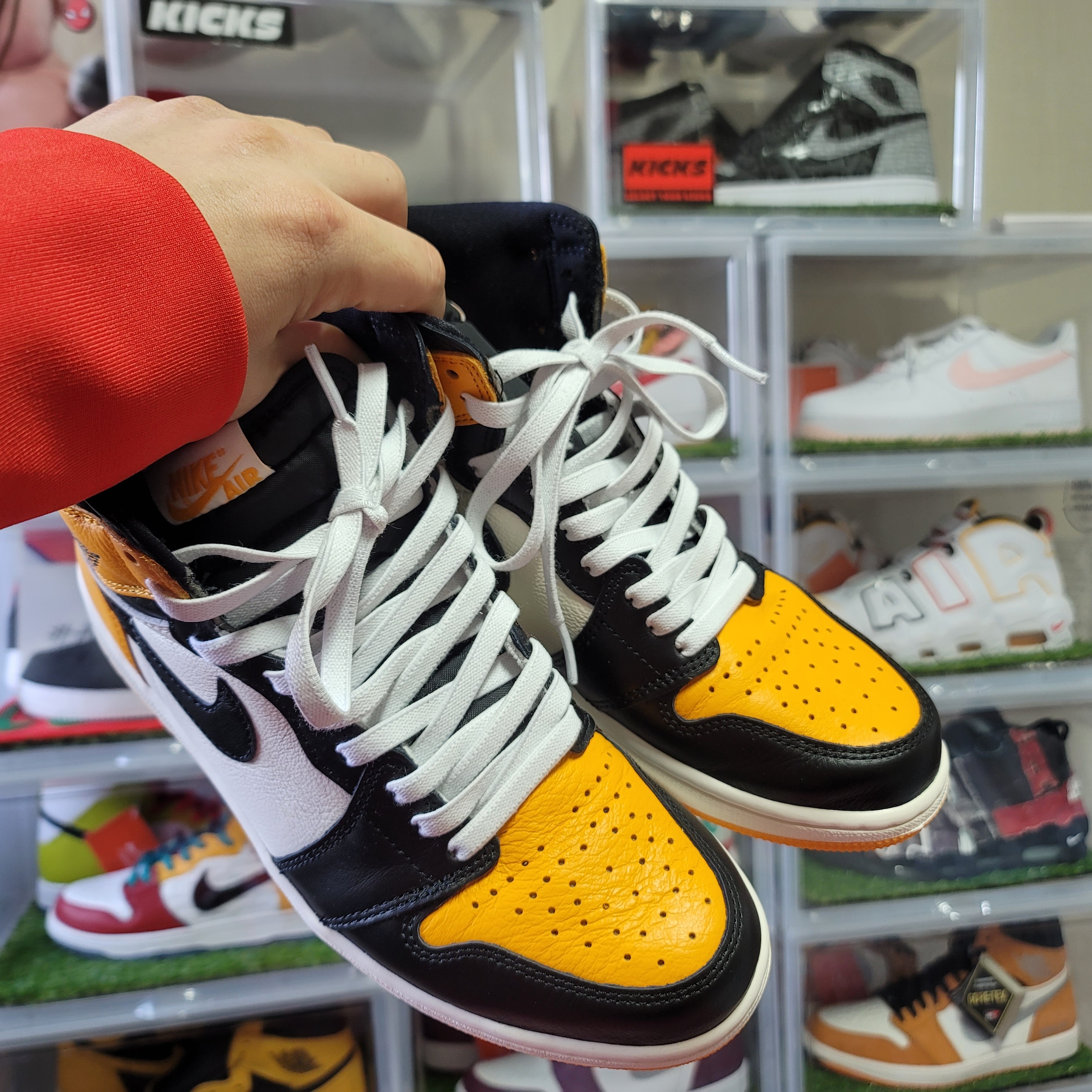 Jordan 1 Retro High OG Taxi 착용 스타일 - 2