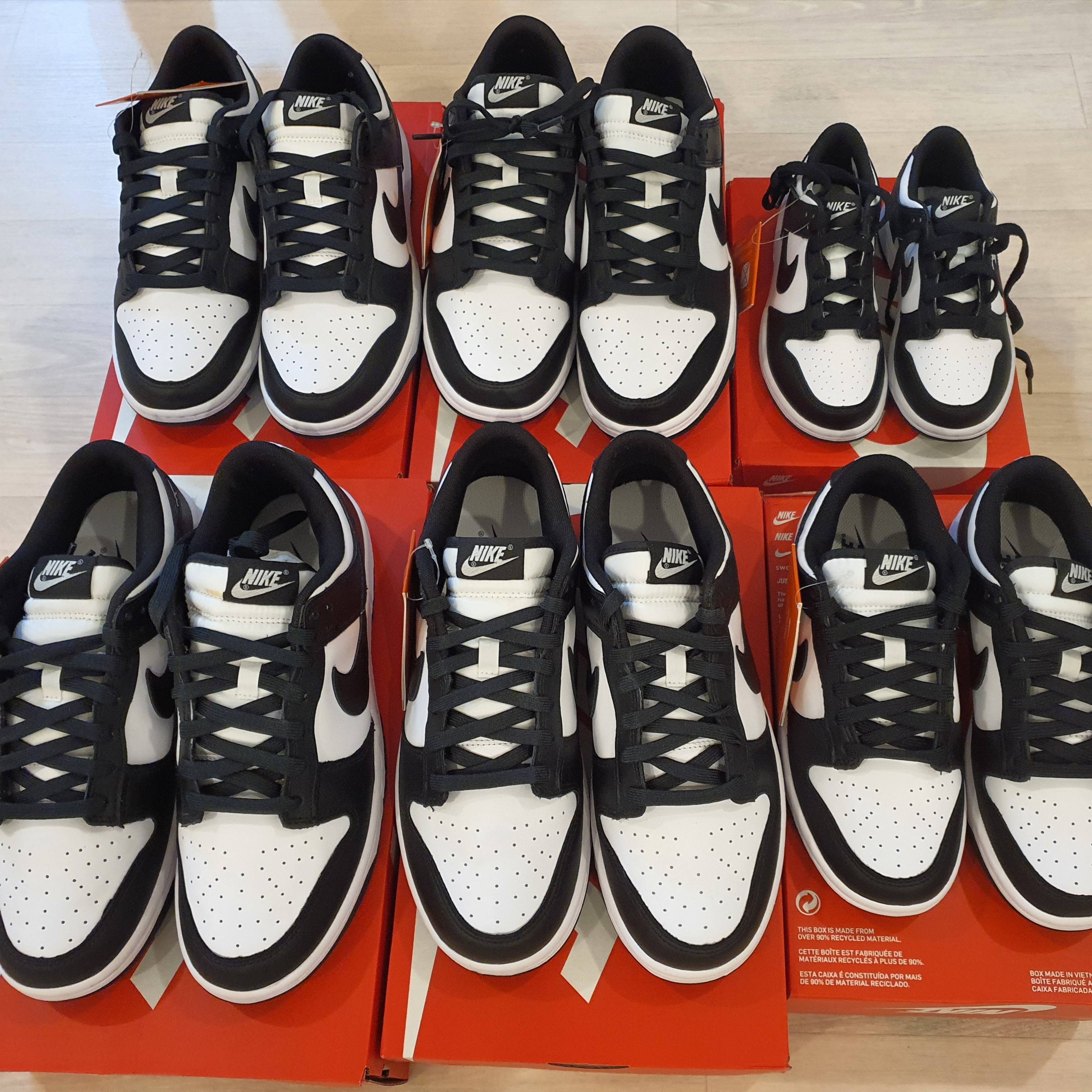 Nike Dunk Low Retro Black 착용 스타일