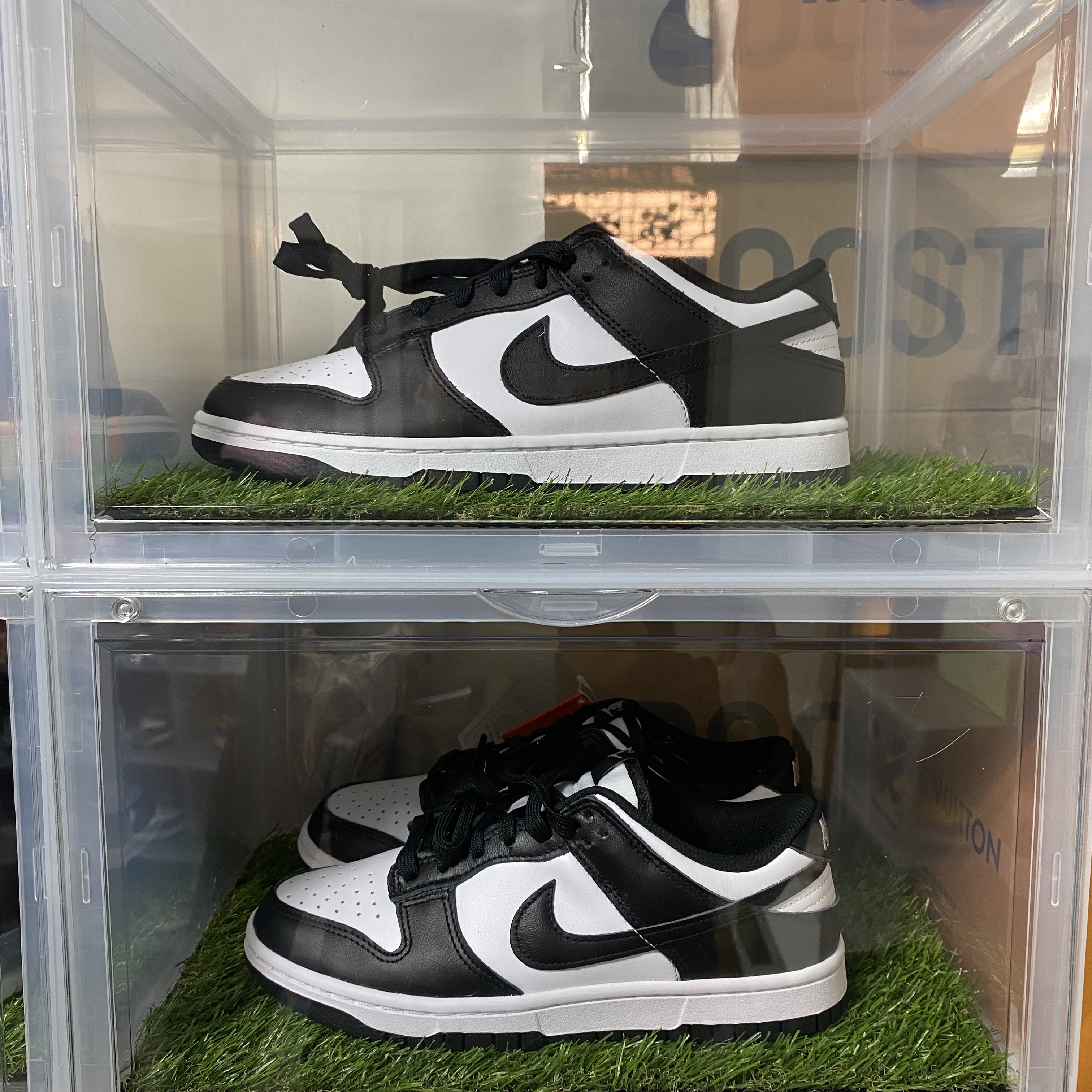Nike Dunk Low Retro Black, (W) Nike Dunk Low Black 착용 스타일