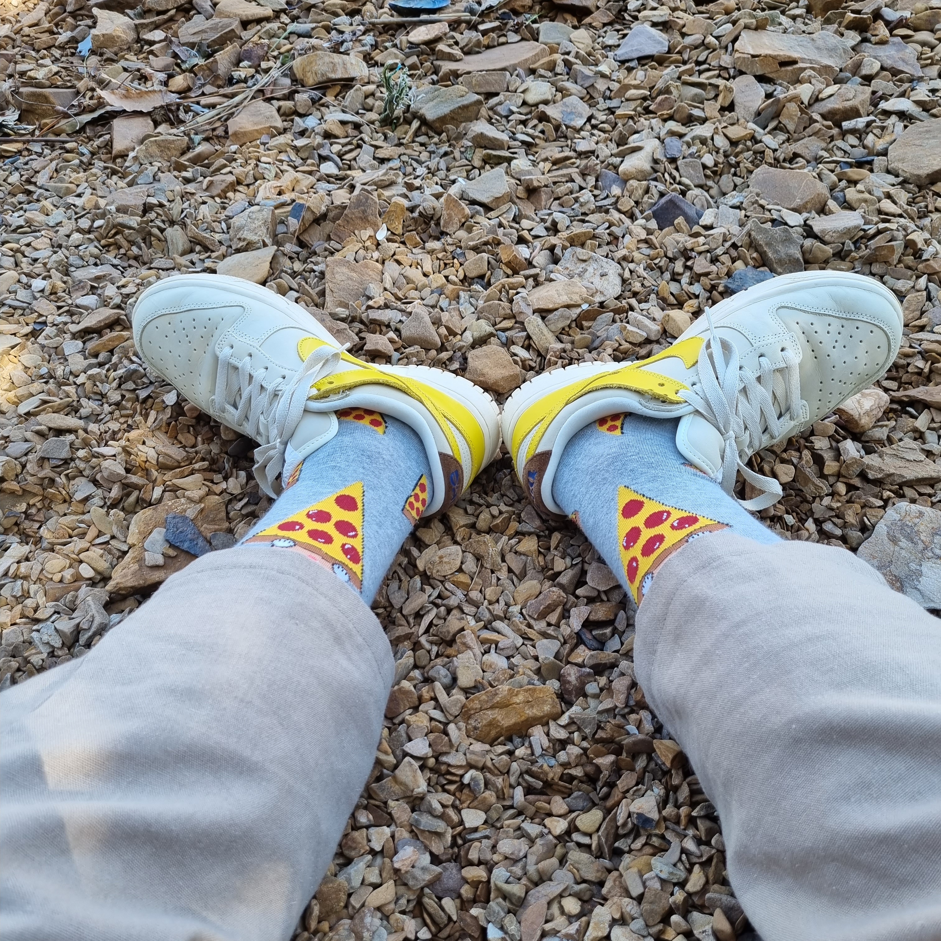 (W) Nike Dunk Low LX Banana 착용 스타일