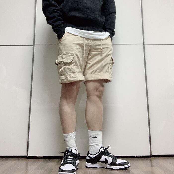 Nike Dunk Low Retro Black 착용 스타일