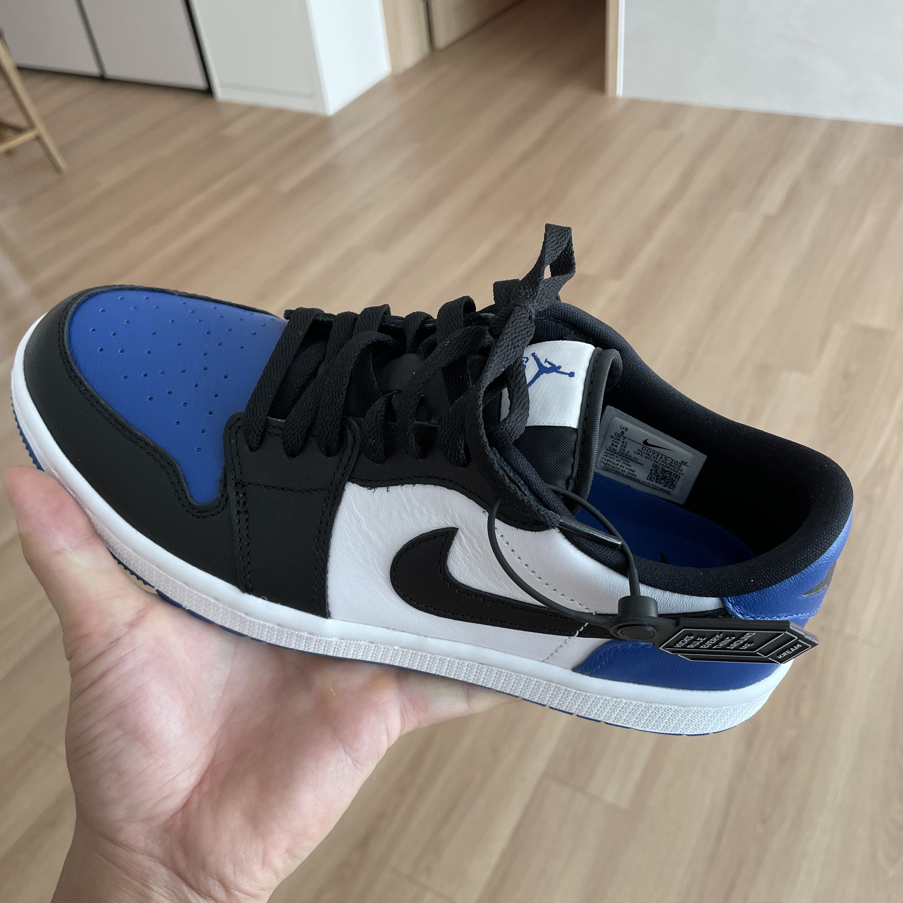 Jordan 1 Low Golf Sport Royal 착용 스타일