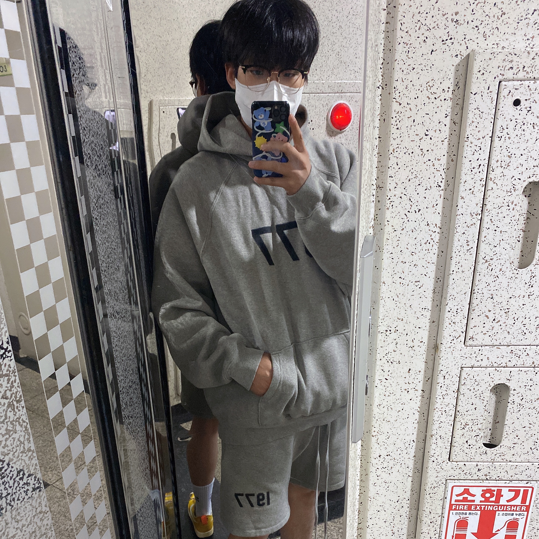 Nike x Tom Sachs General Purpose Shoe Archive, Essentials 1977 Shorts Dark Oatmeal - 22SS 착용 스타일 - 4