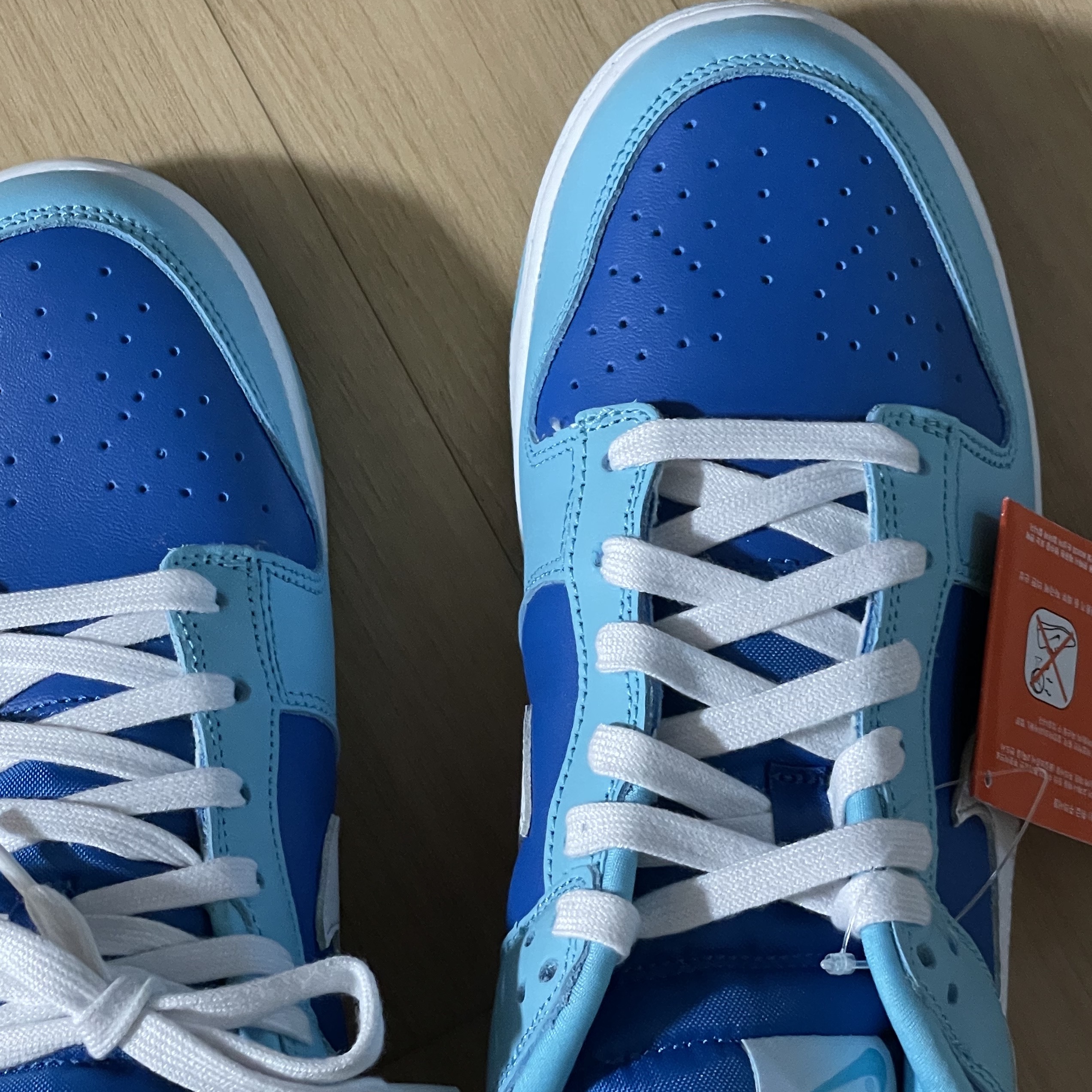 Nike Dunk Low Retro QS Argon 착용 스타일 - 2