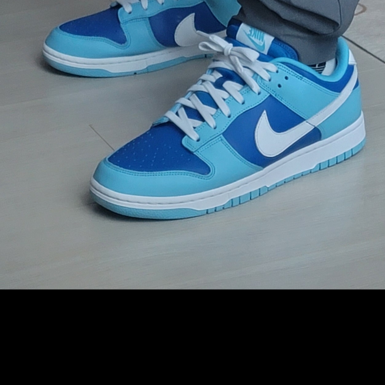 Nike Dunk Low Retro QS Argon 착용 스타일