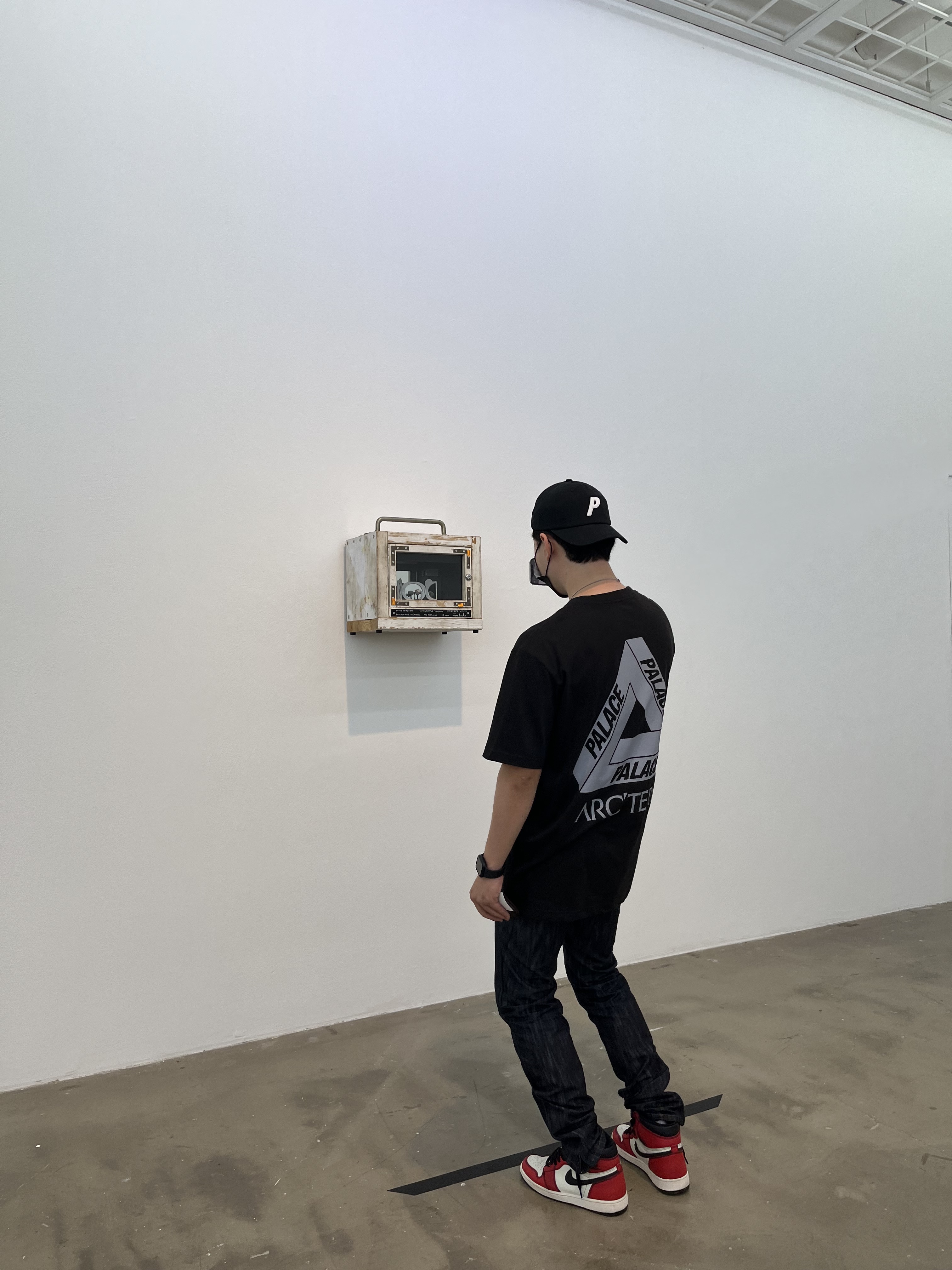 Jordan 1 Retro High OG Defiant SB LA to Chicago, Palace x Arc'teryx T-Shirt Black - 20FW 착용 스타일