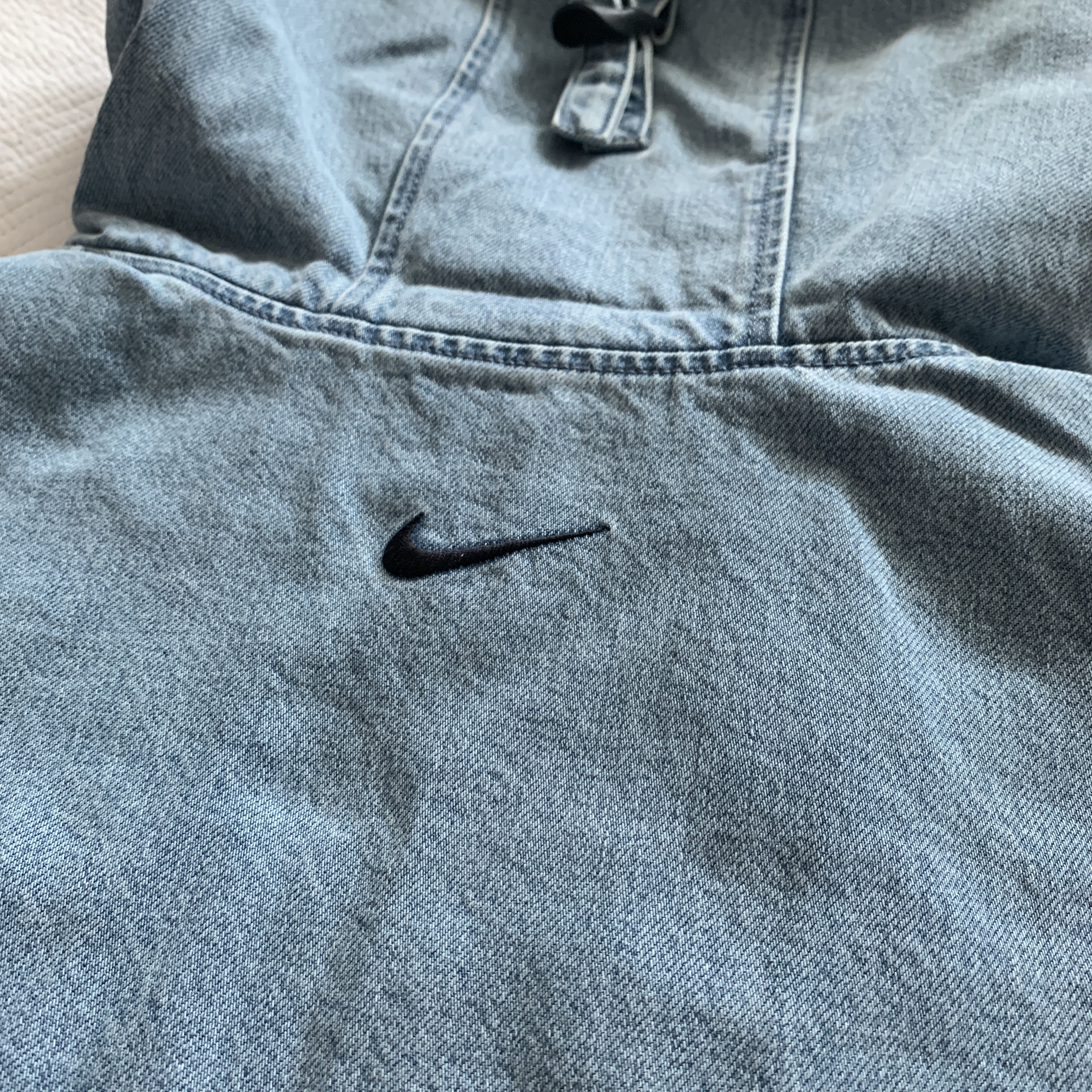 Supreme x Nike ACG Denim Pullover Washed Blue - 22FW 착용 스타일 - 4