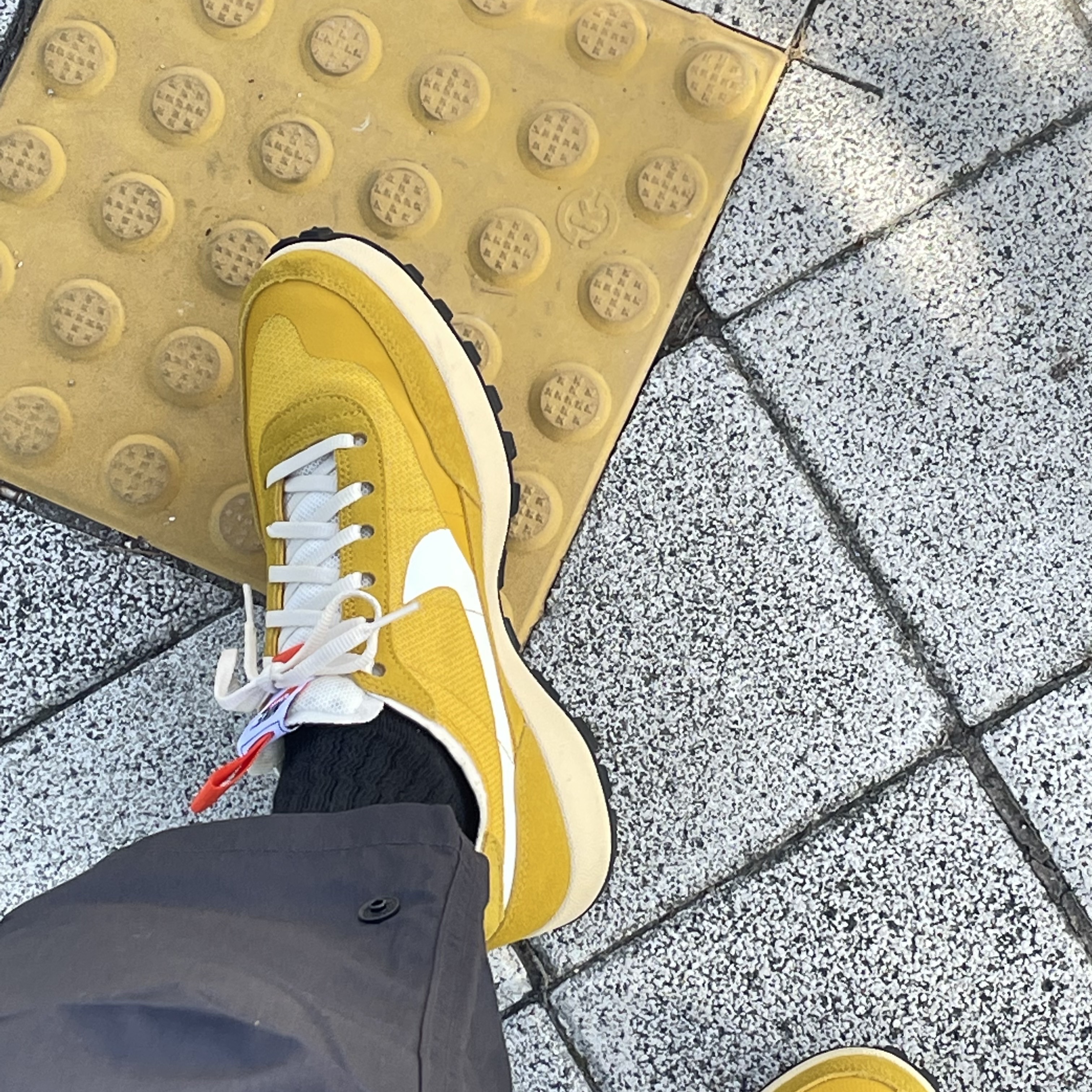 Nike x Tom Sachs General Purpose Shoe Archive, Double RL Garment Dyeing Twill Ball Cap Blue 착용 스타일 - 3