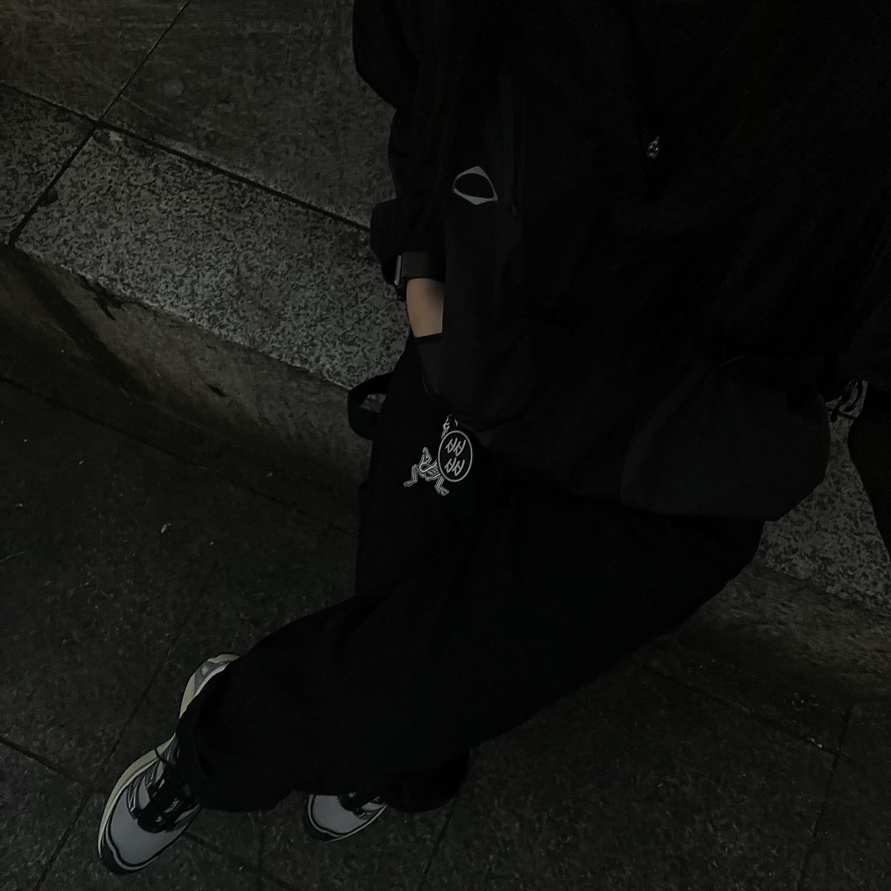 Salomon XT-6 Expanse Alloy Quiet Shade, Arc'teryx Mantis 2 Waistpack Black 착용 스타일