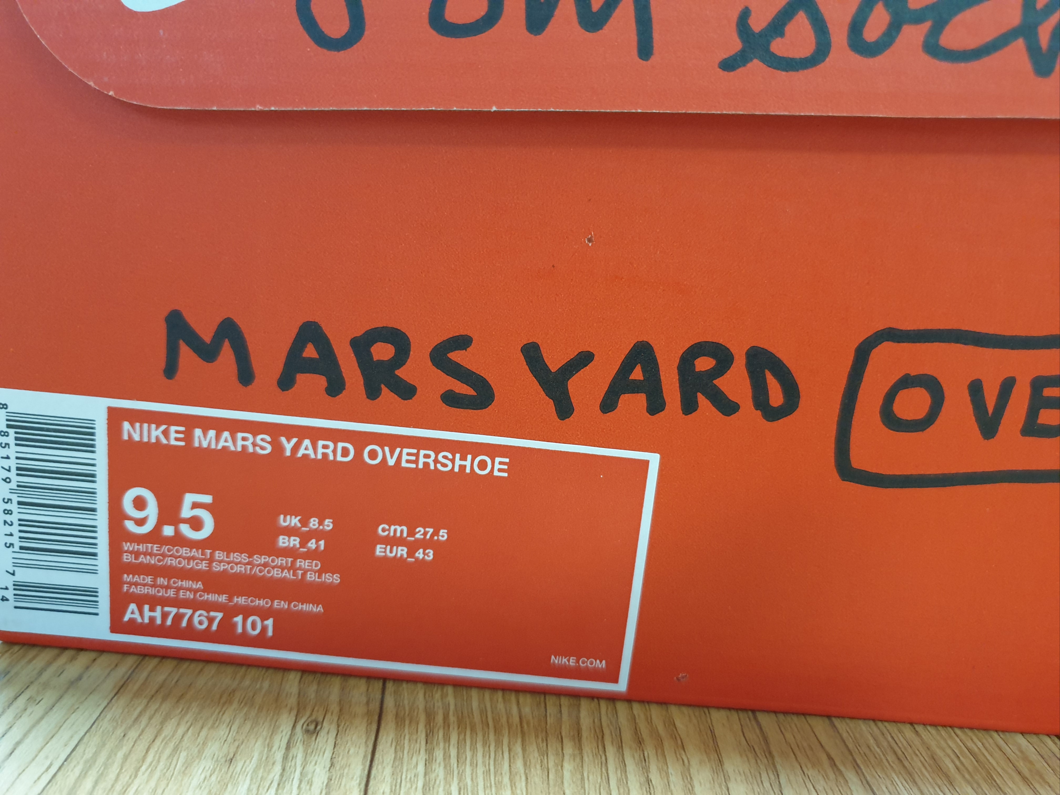 Nike x Tom Sachs Mars Yard Overshoe 3.0 착용 스타일 - 1