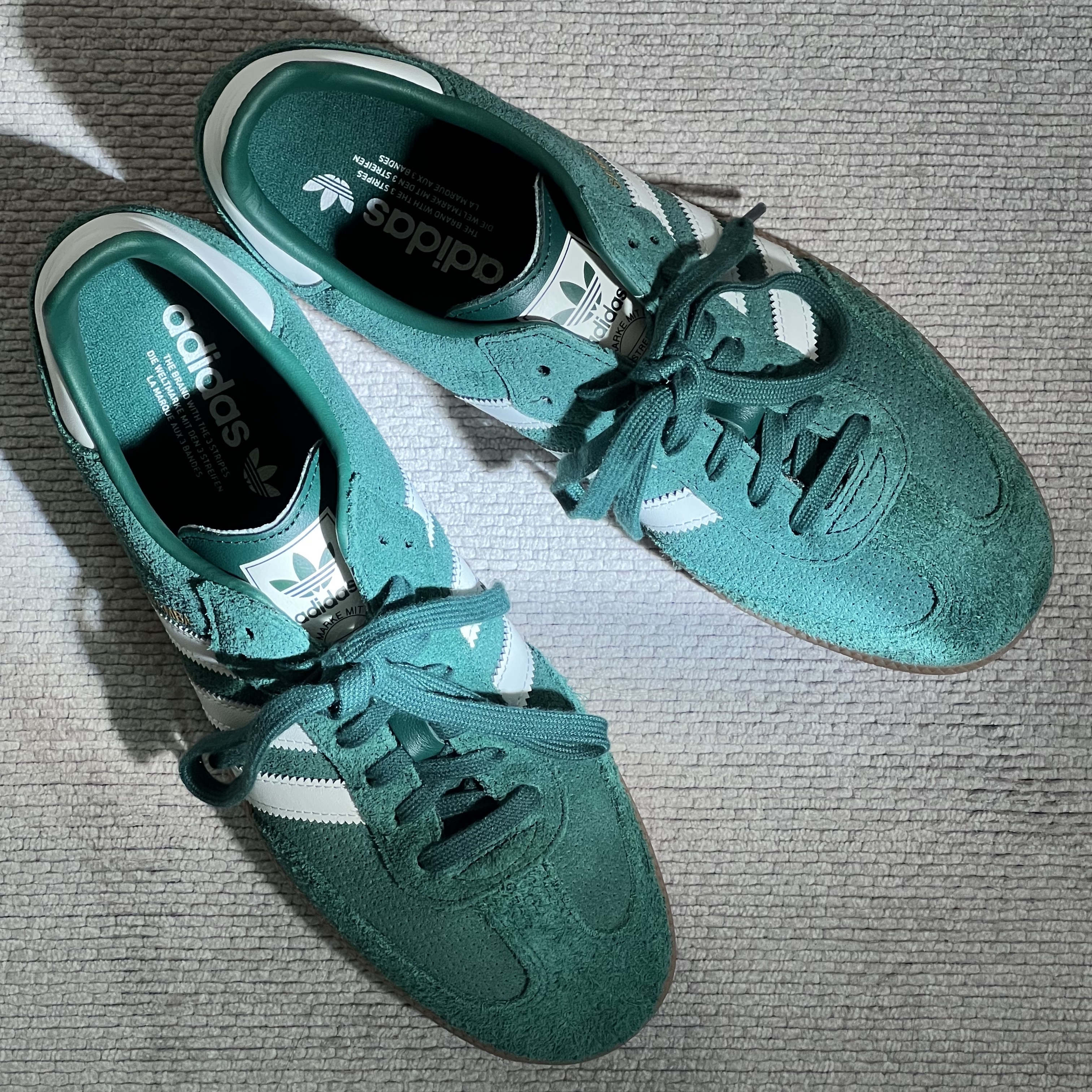 Adidas Samba OG Collegiate Green 착용 스타일 - 2